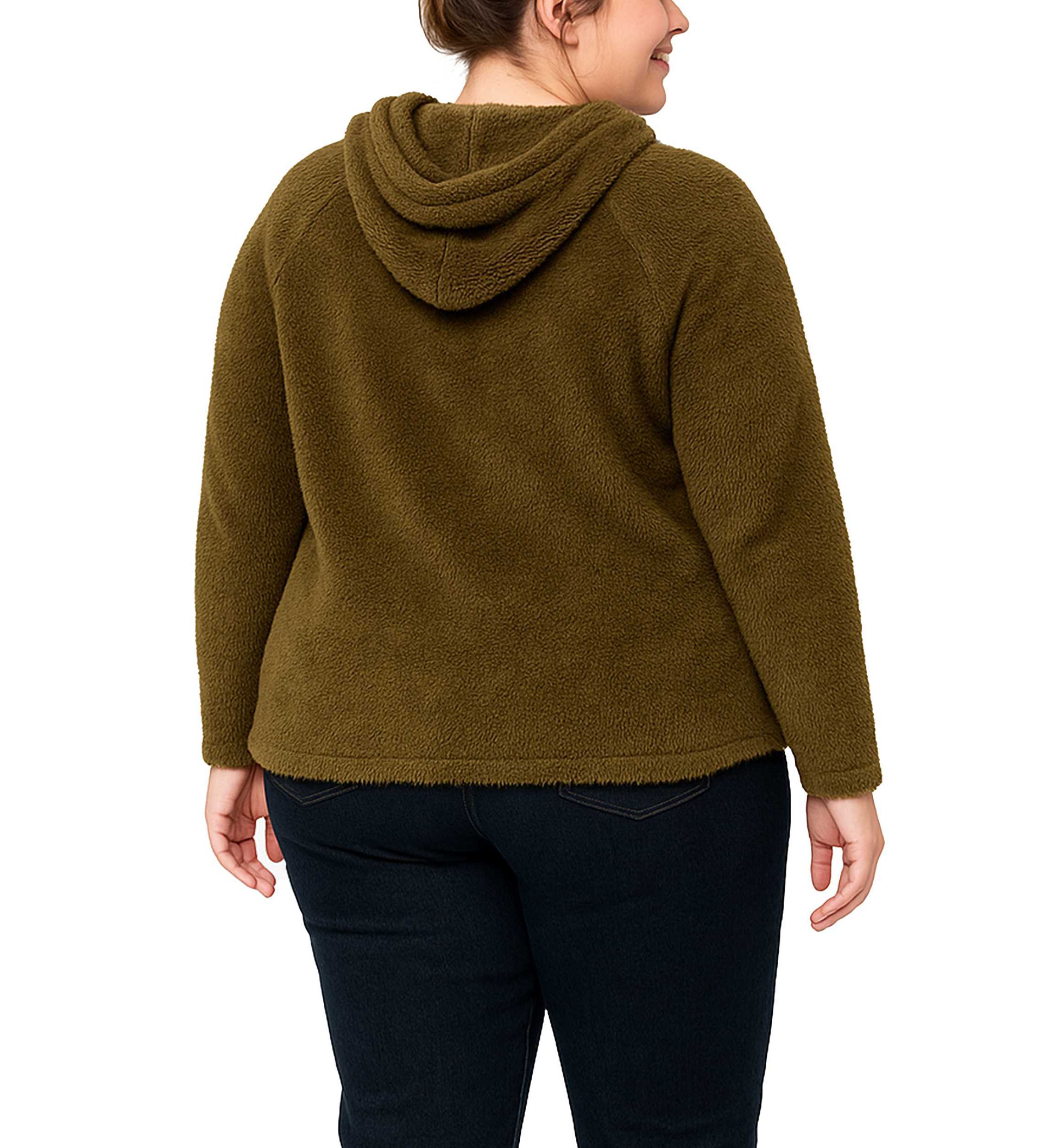 Feather Cozy Rib Hoodie Long Sleeve