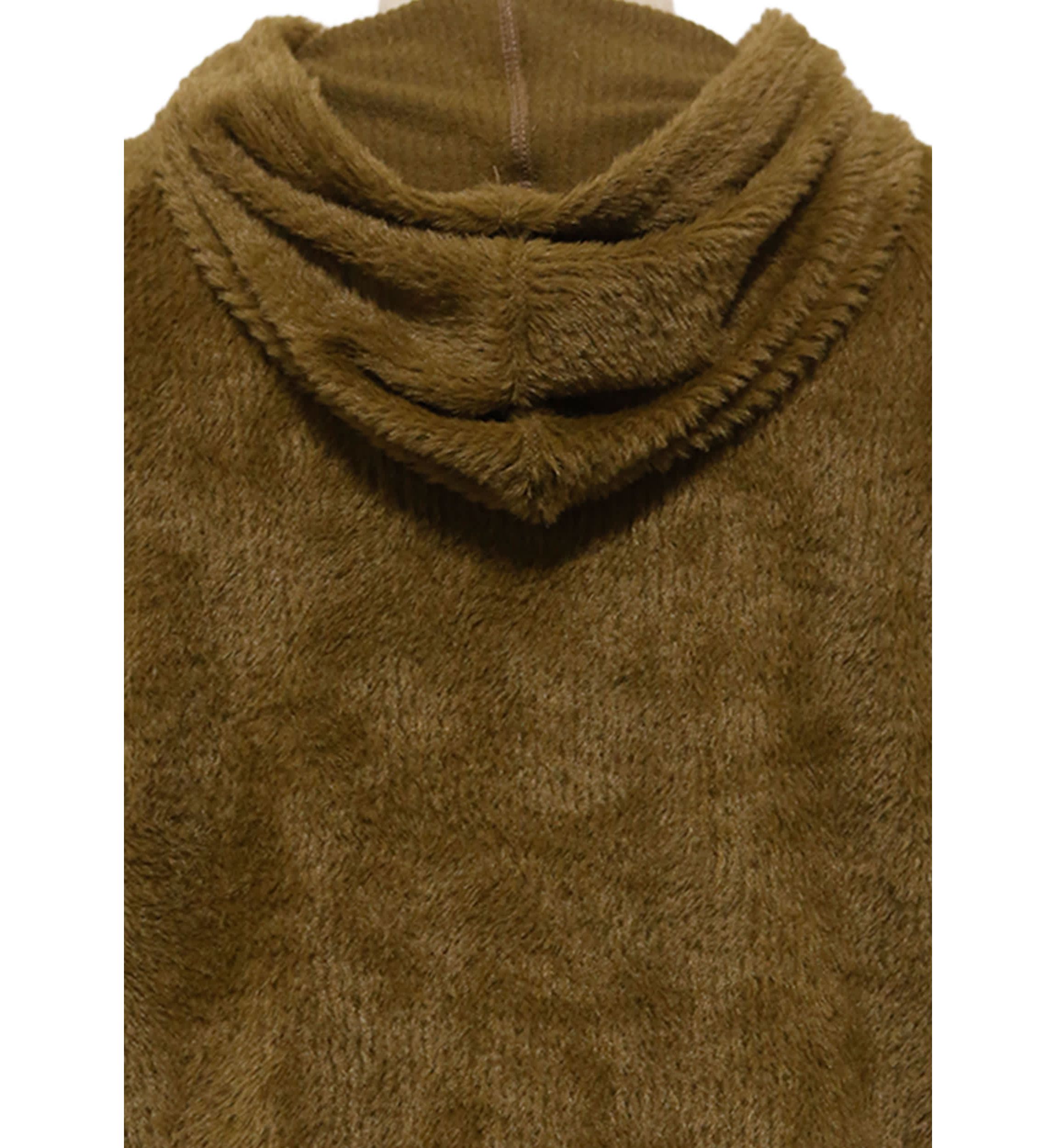 Feather Cozy Rib Hoodie Long Sleeve