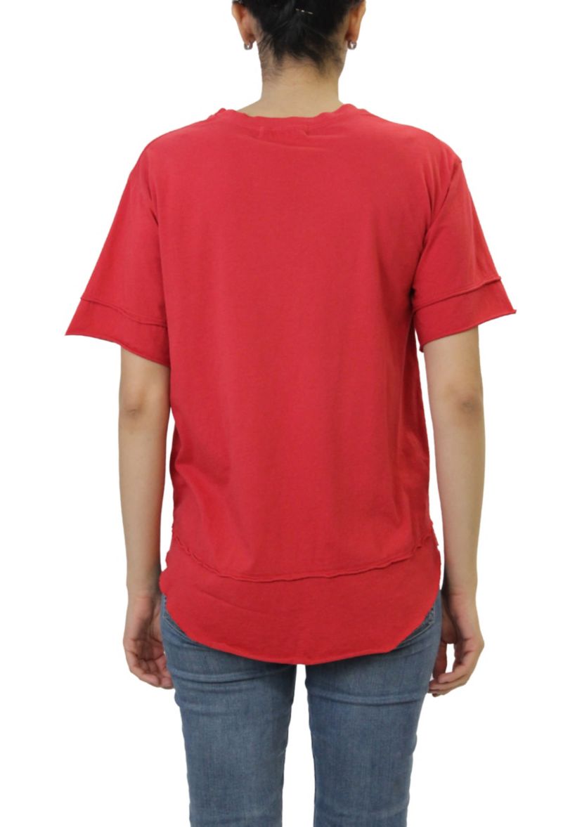 Cotton Jersey Layered Tee