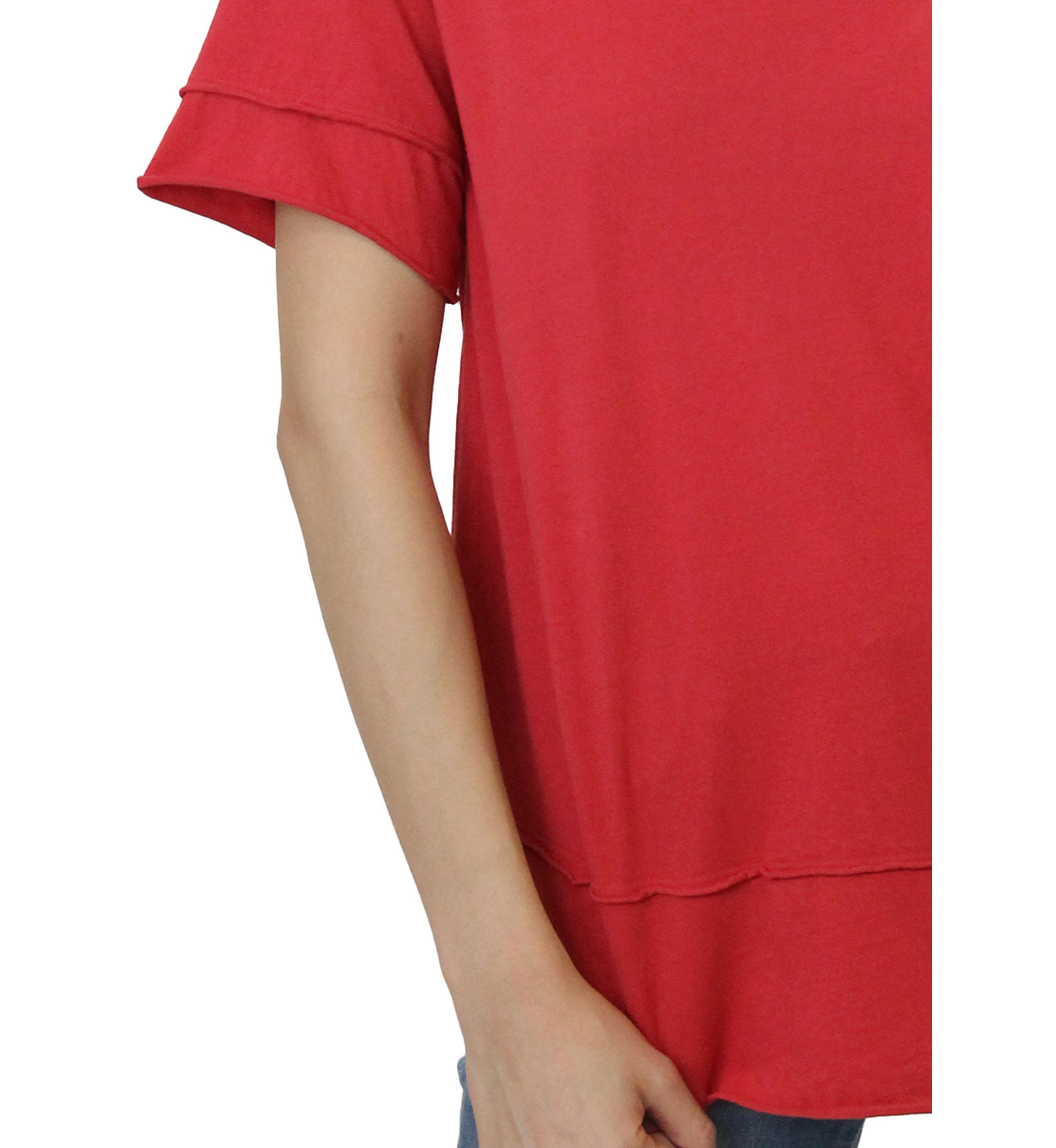 Cotton Jersey Layered Tee