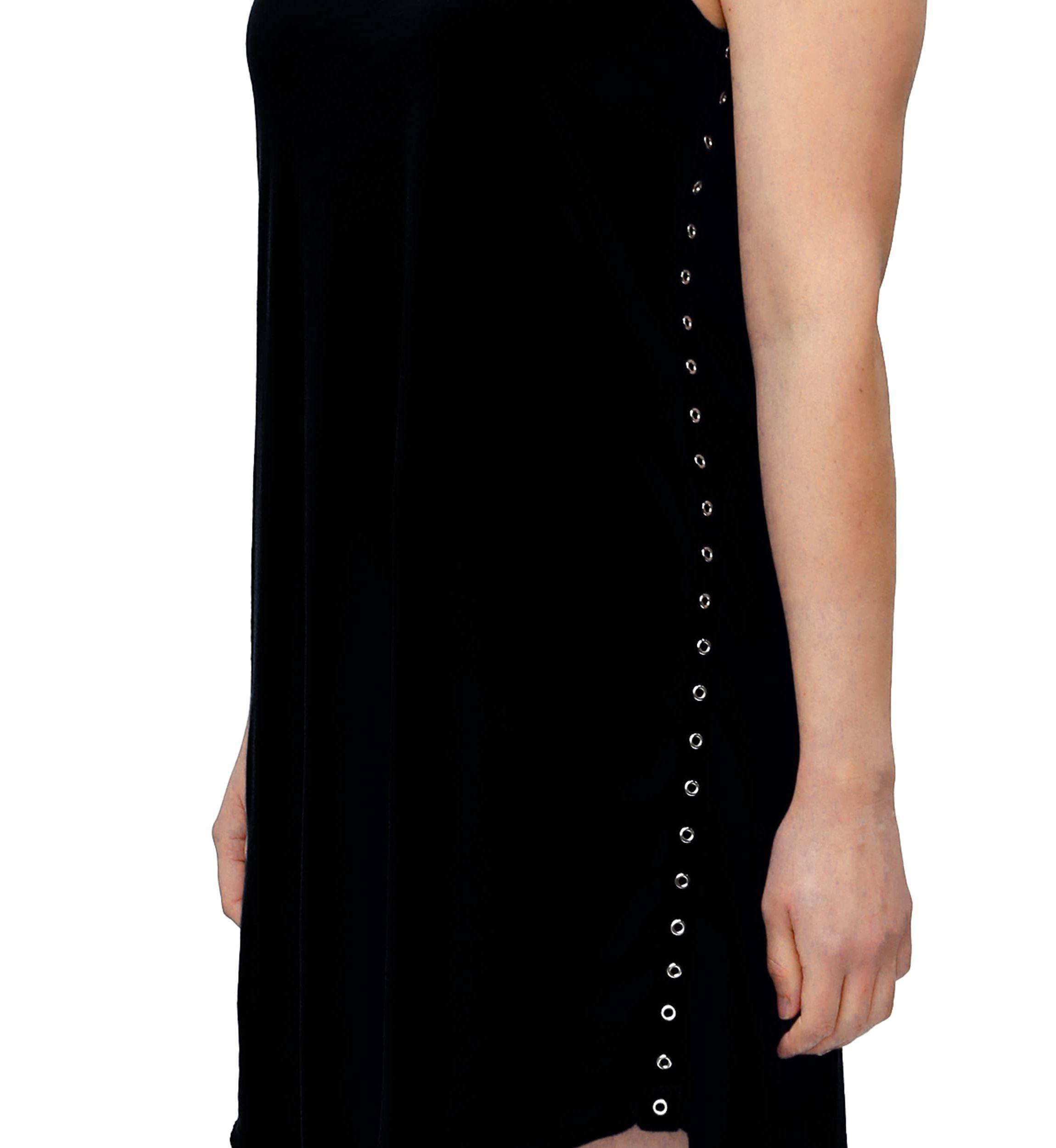 Cotton Jersey Hi Lo Eyelet Tank