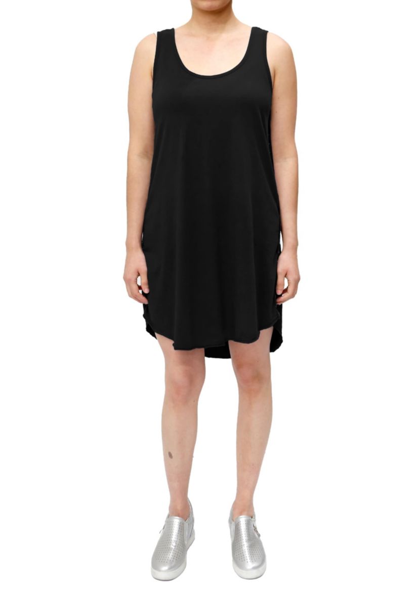 Cotton Jersey Hi Lo Eyelet Tank