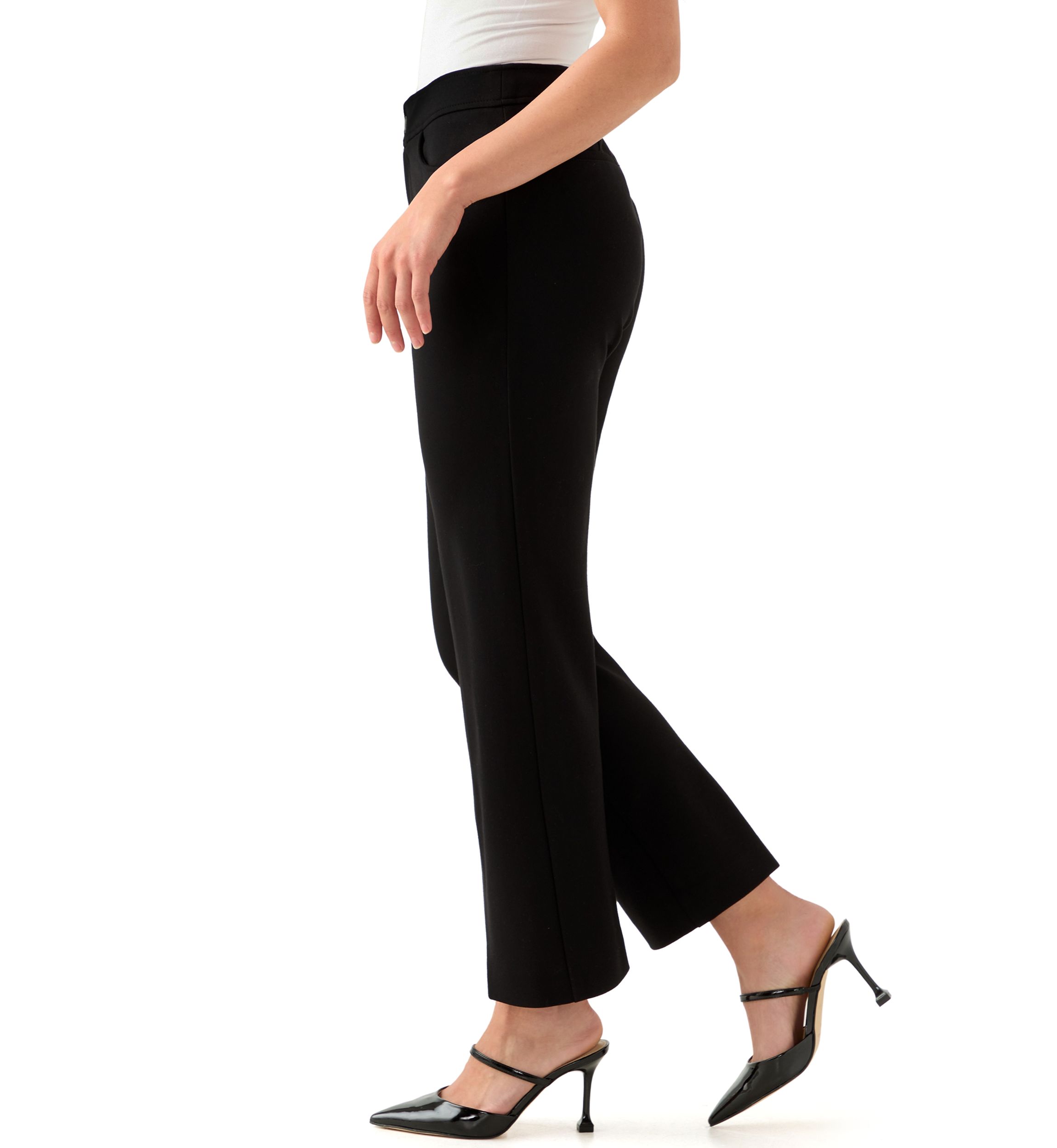 Petite Bootleg Compression Pants