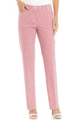 anne klein seersucker pants