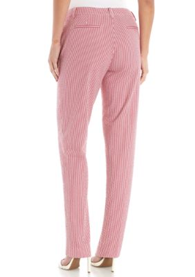 anne klein seersucker pants