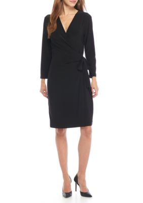 Anne Klein Classic Wrap Dress | belk