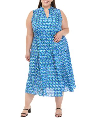 Anne klein drawstring midi cheap dress