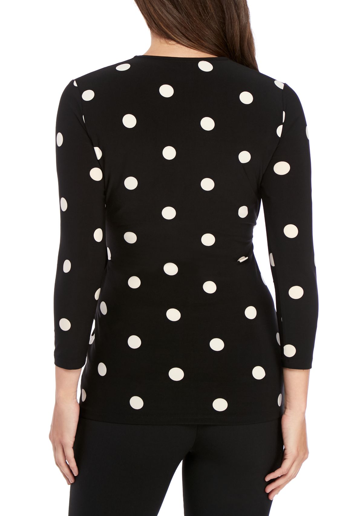 Dot ITY Wrap Top