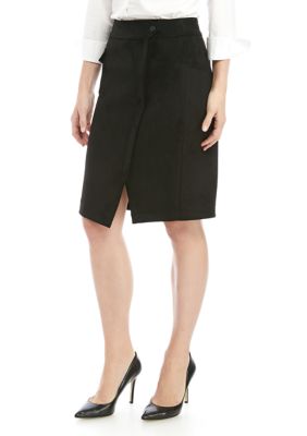 Anne Klein Women's Linen Button Skirt | belk