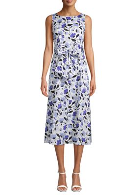 Anne Klein Women's Sleeveless Floral Midi Dress | belk