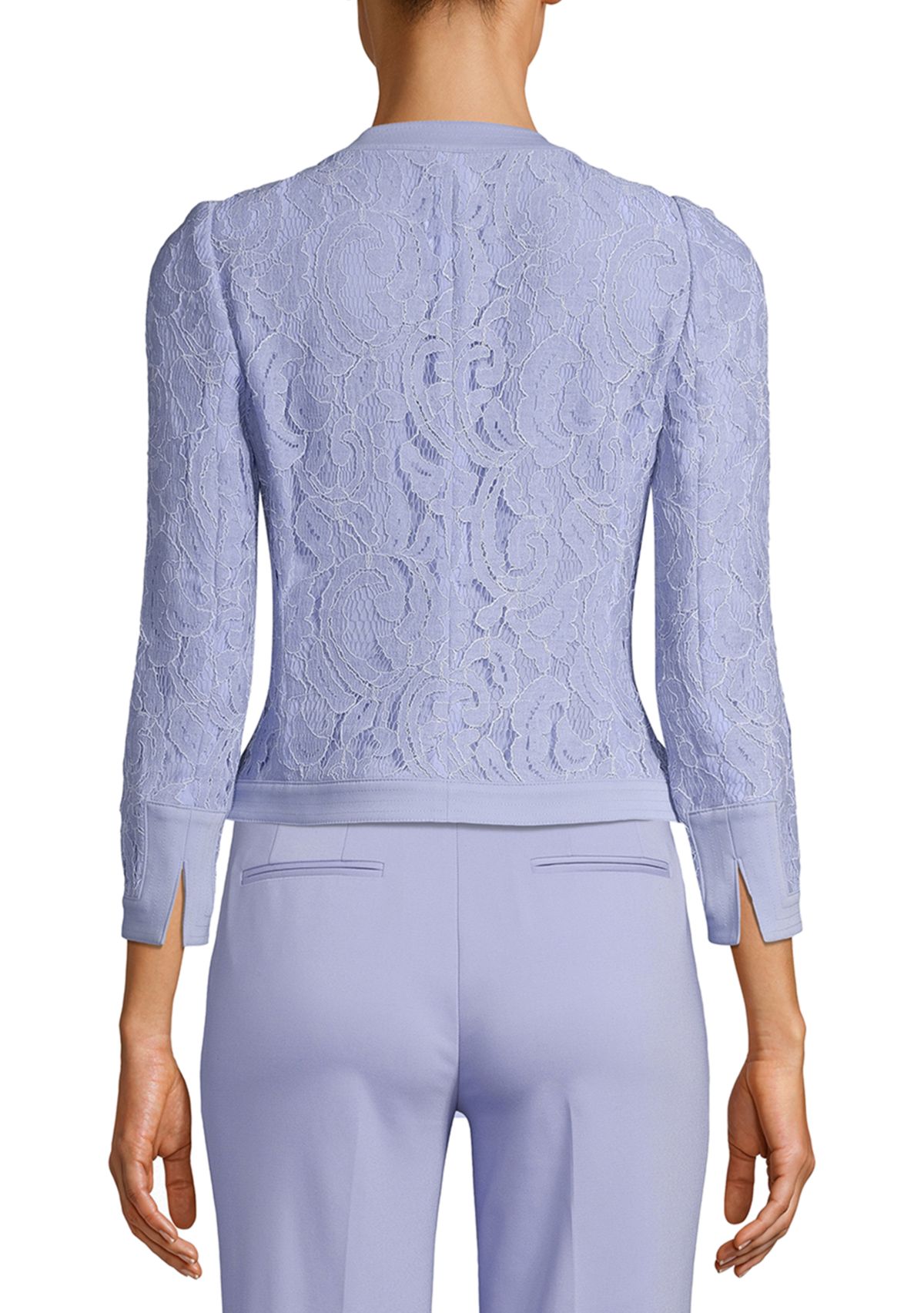 Womens Framed Lace Jacket