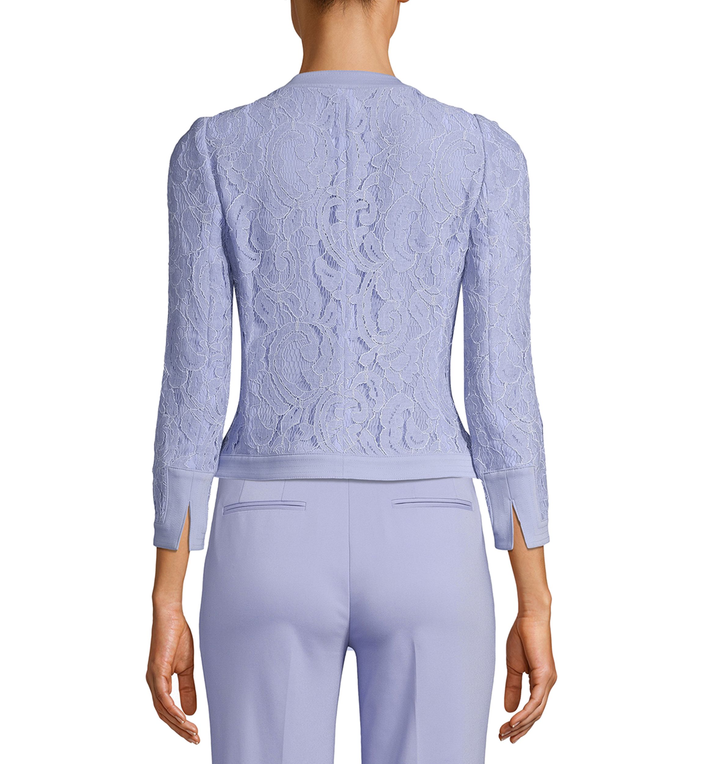 Womens Framed Lace Jacket