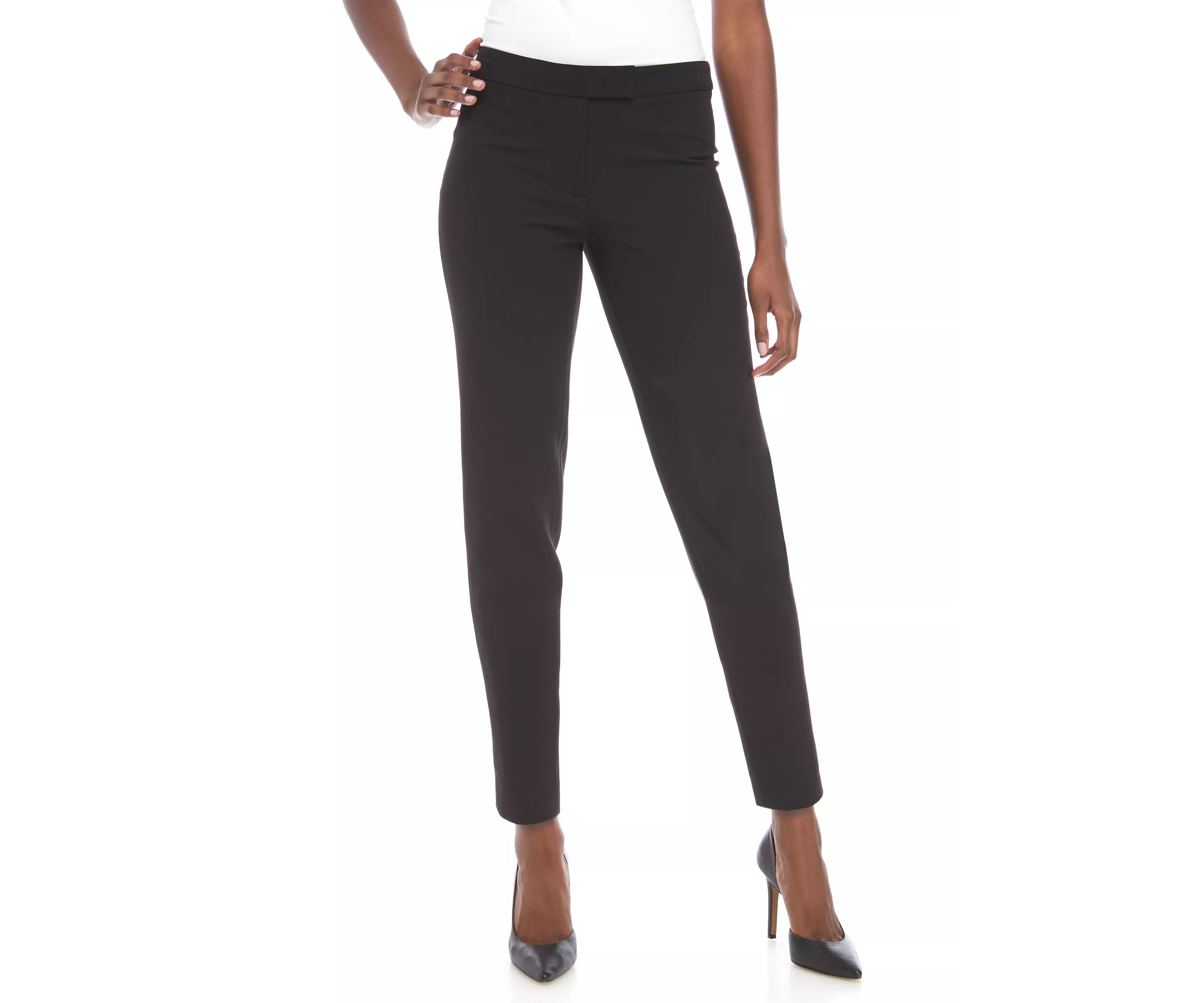 Petite Extended Tab Ankle Bowie Pants