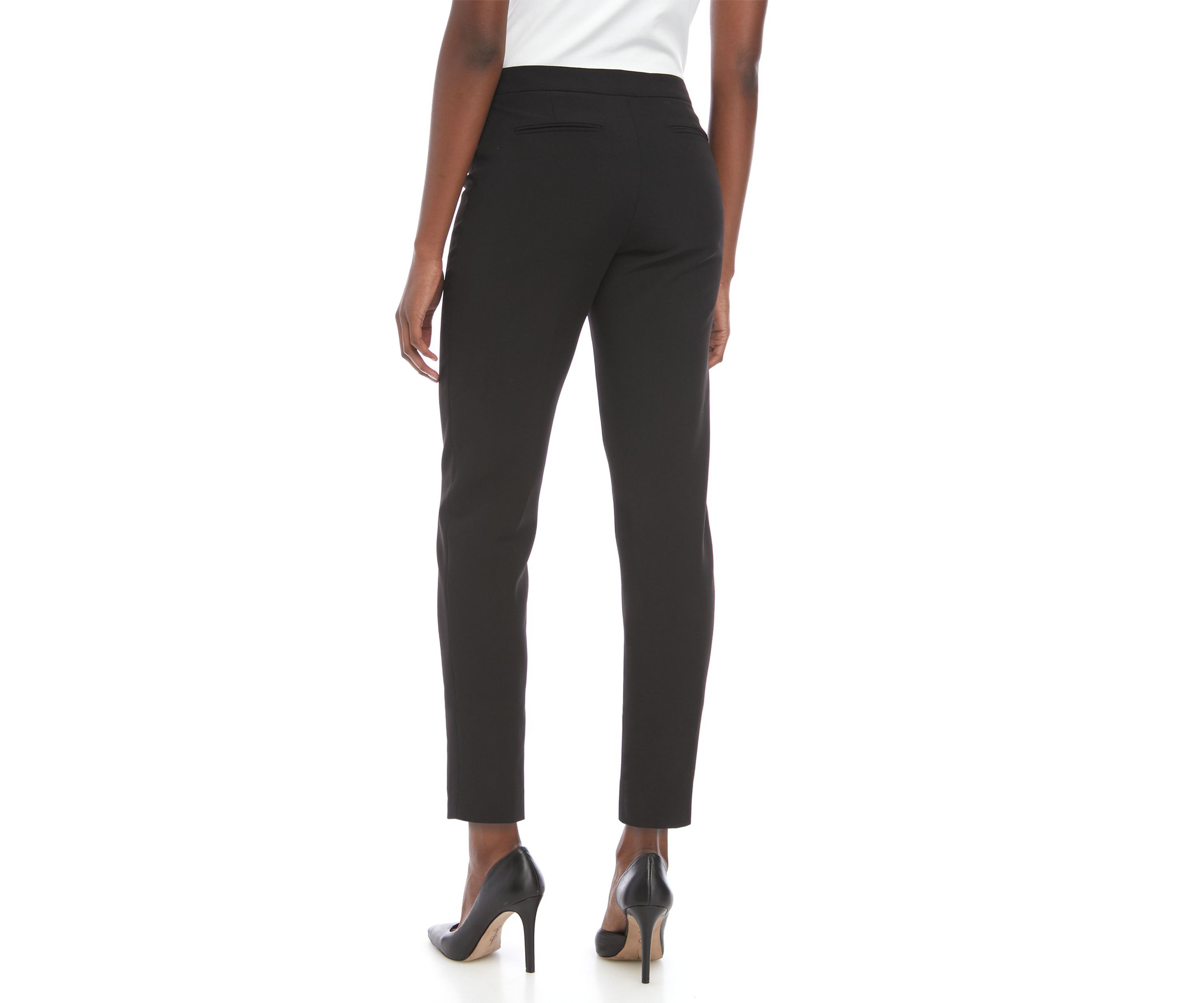 Petite Extended Tab Ankle Bowie Pants