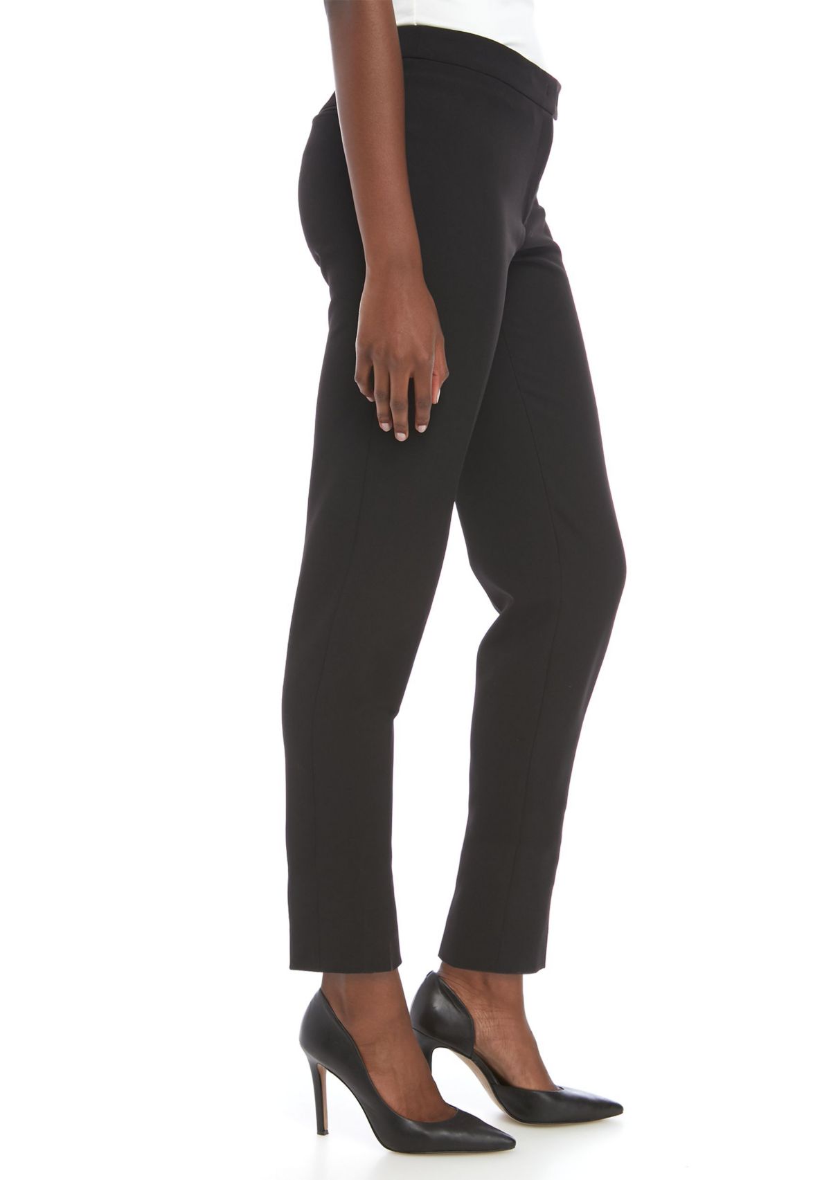 Petite Extended Tab Ankle Bowie Pants