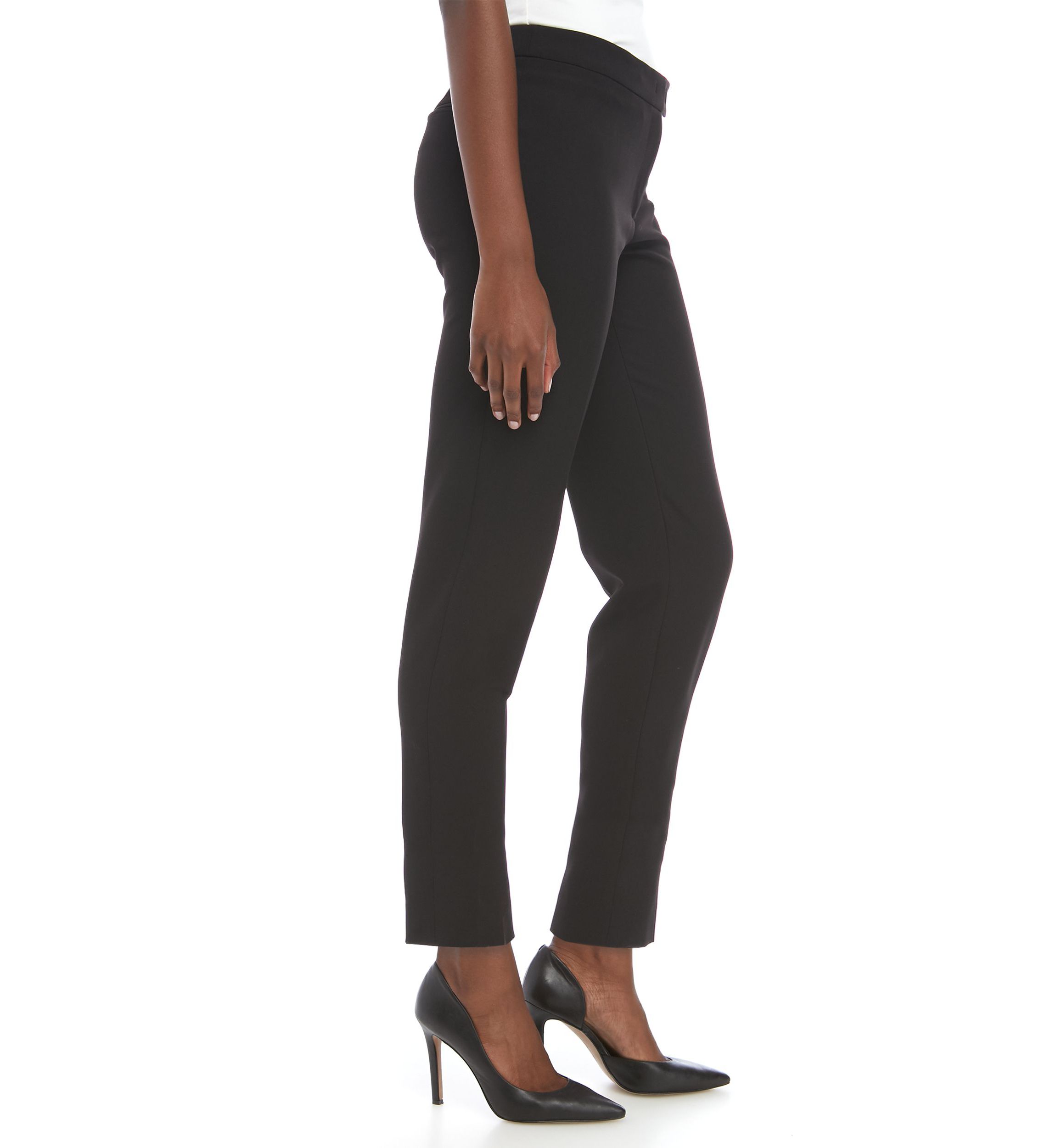 Petite Extended Tab Ankle Bowie Pants