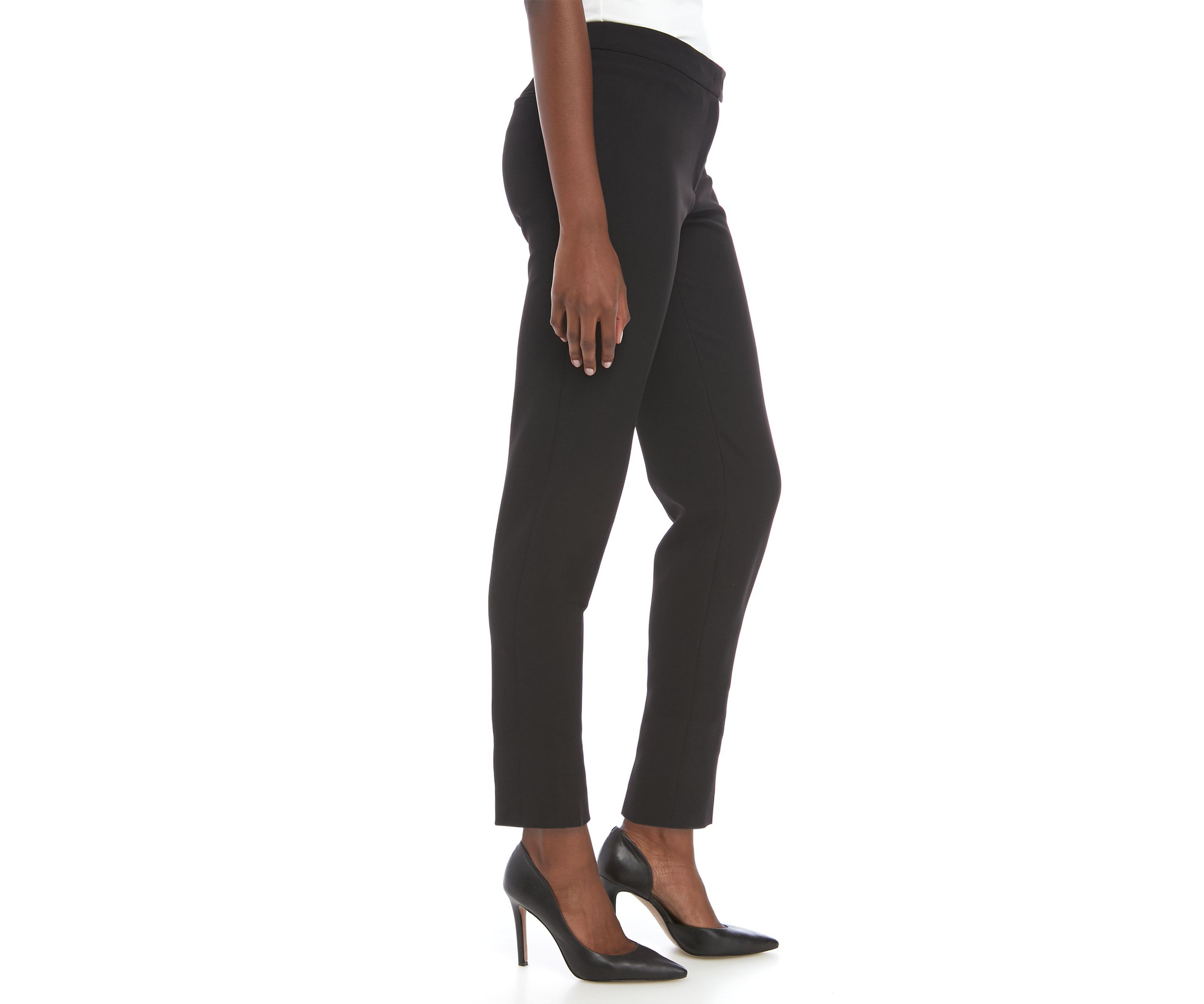 Petite Extended Tab Ankle Bowie Pants