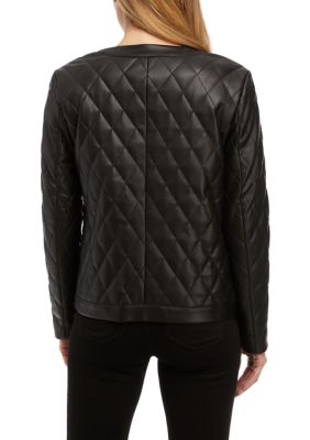 Anne klein shop quilted jacket