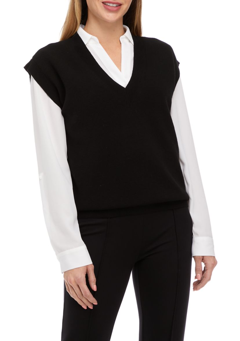 Womens Milano Stitch Sweater Vest