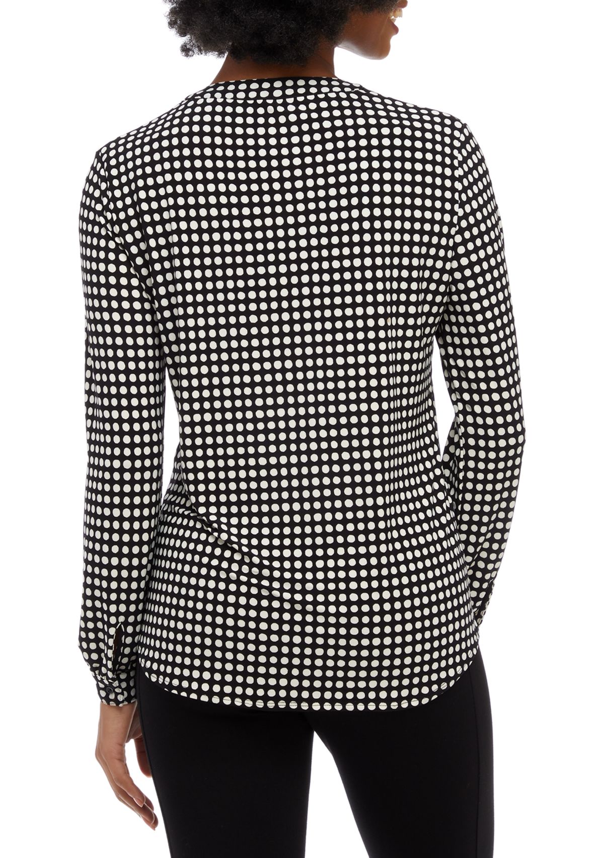 Womens Pearly Dot Blouse
