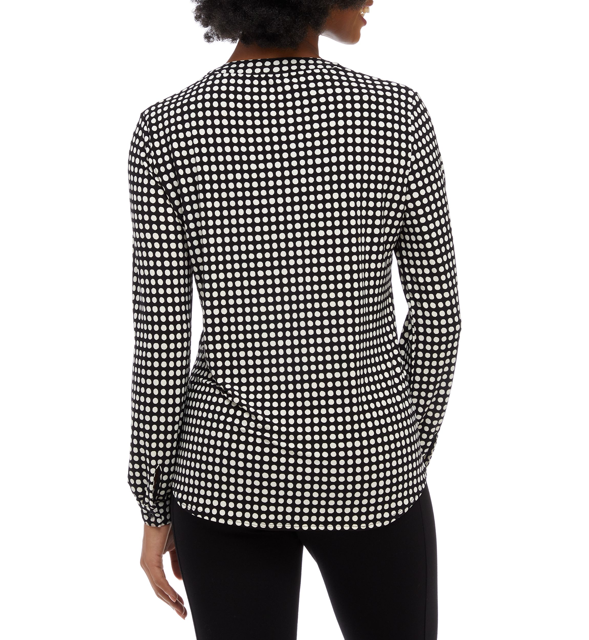 Womens Pearly Dot Blouse