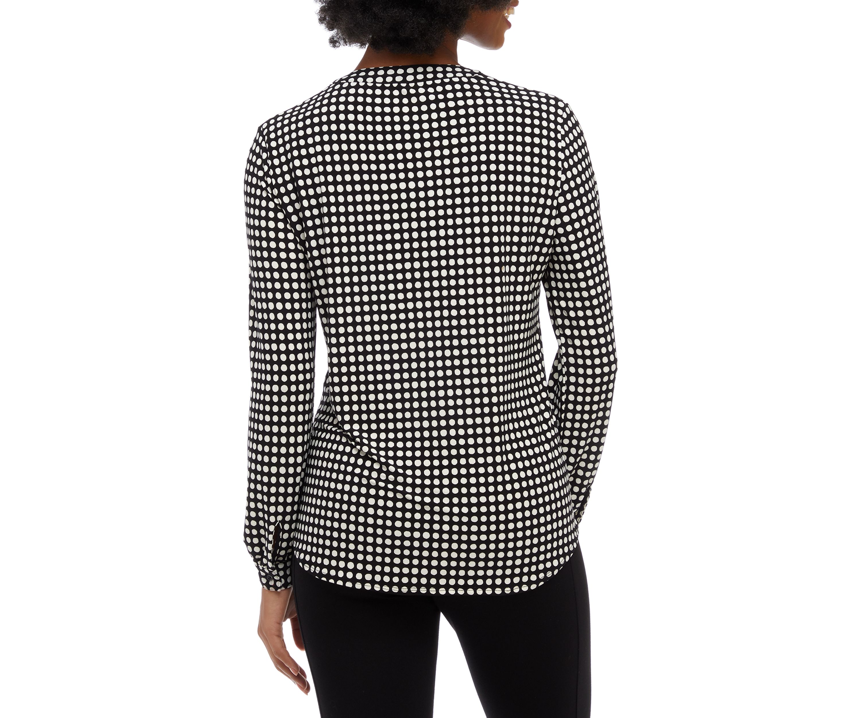 Womens Pearly Dot Blouse