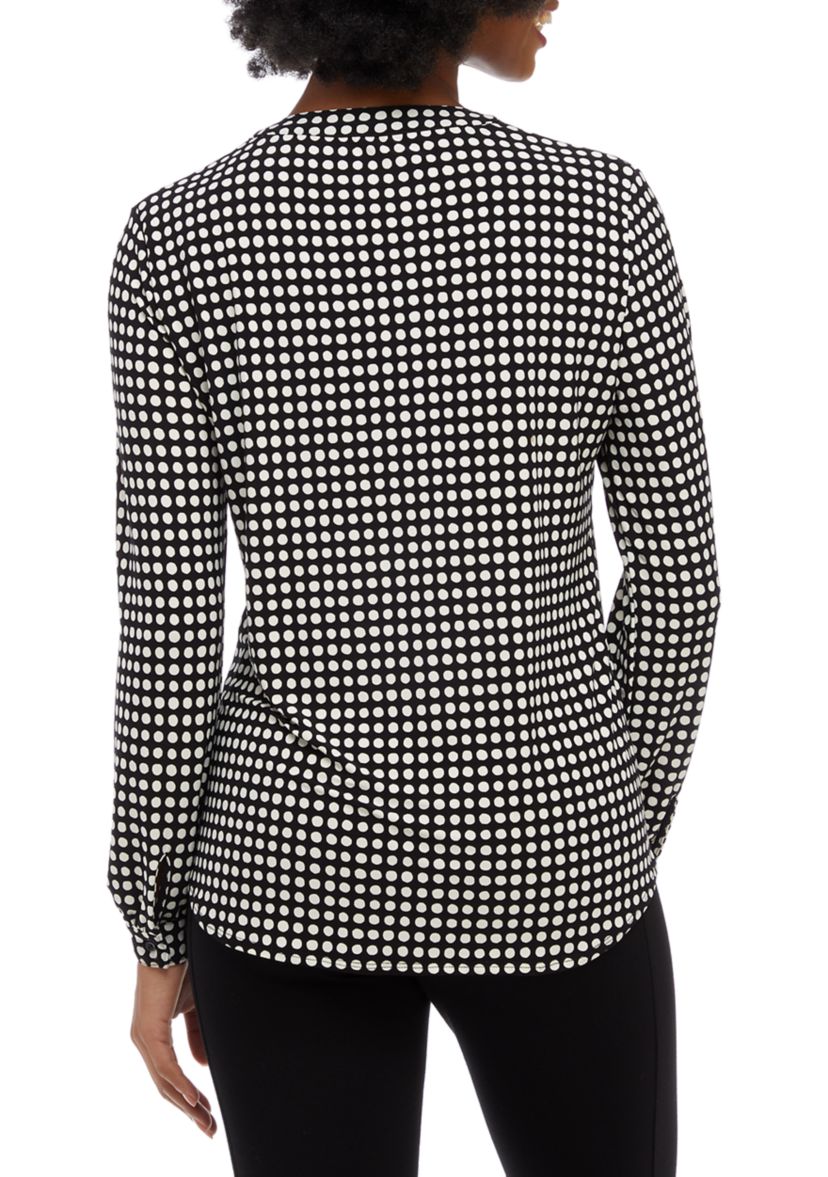 Womens Pearly Dot Blouse