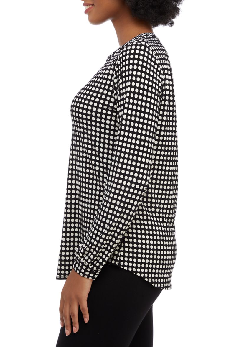 Womens Pearly Dot Blouse