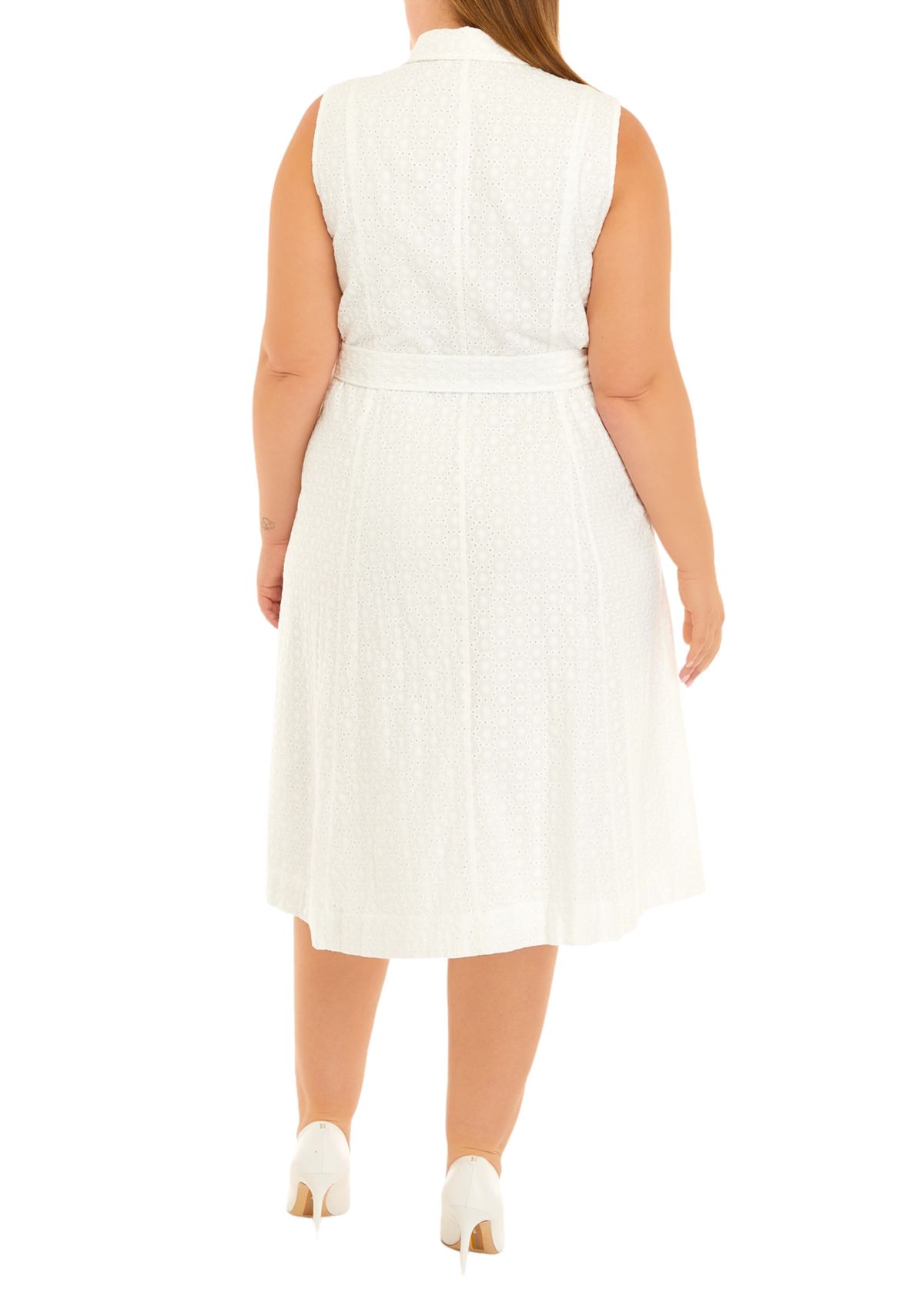 Plus Size Diane Midi Shirtdress