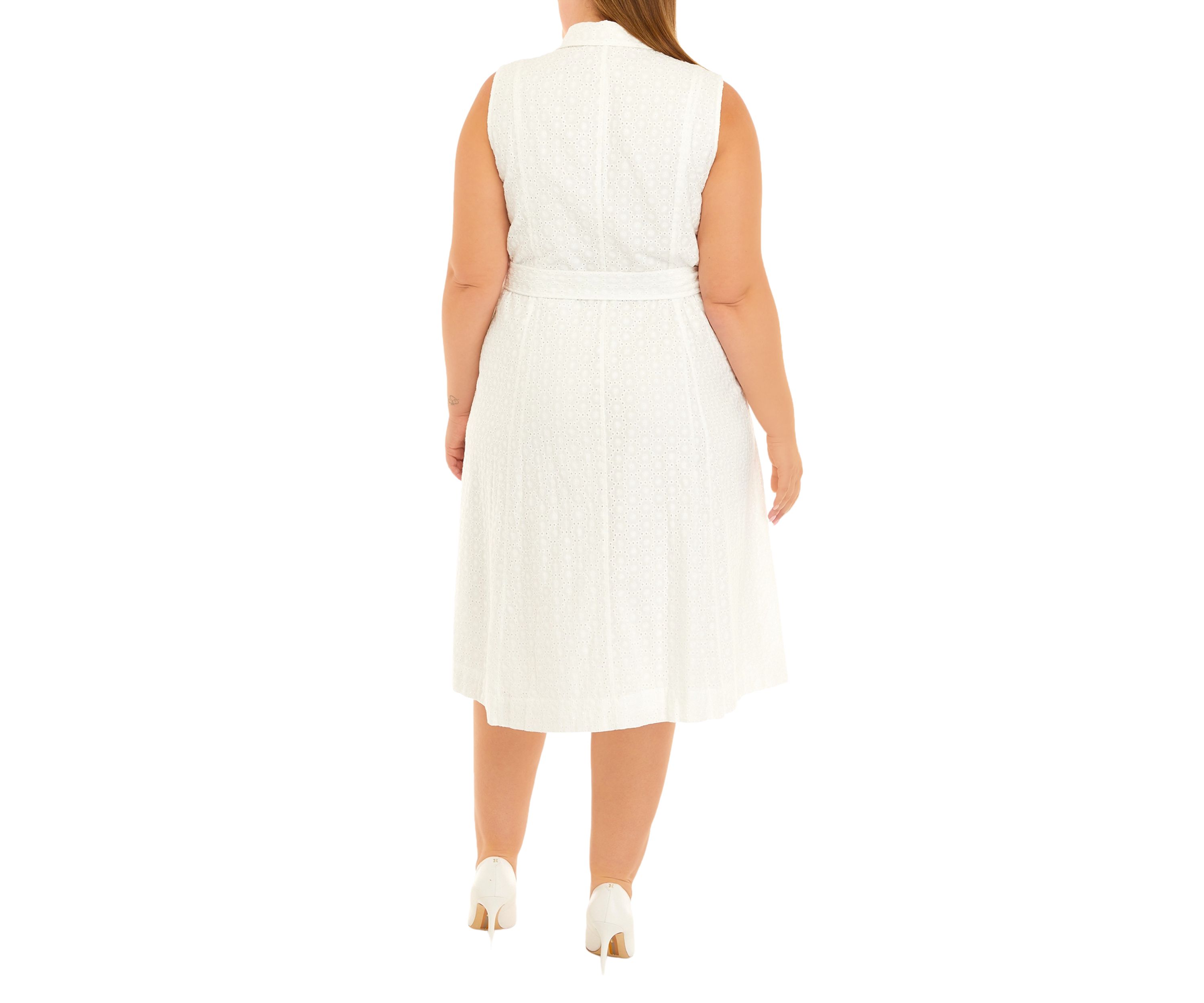 Plus Size Diane Midi Shirtdress