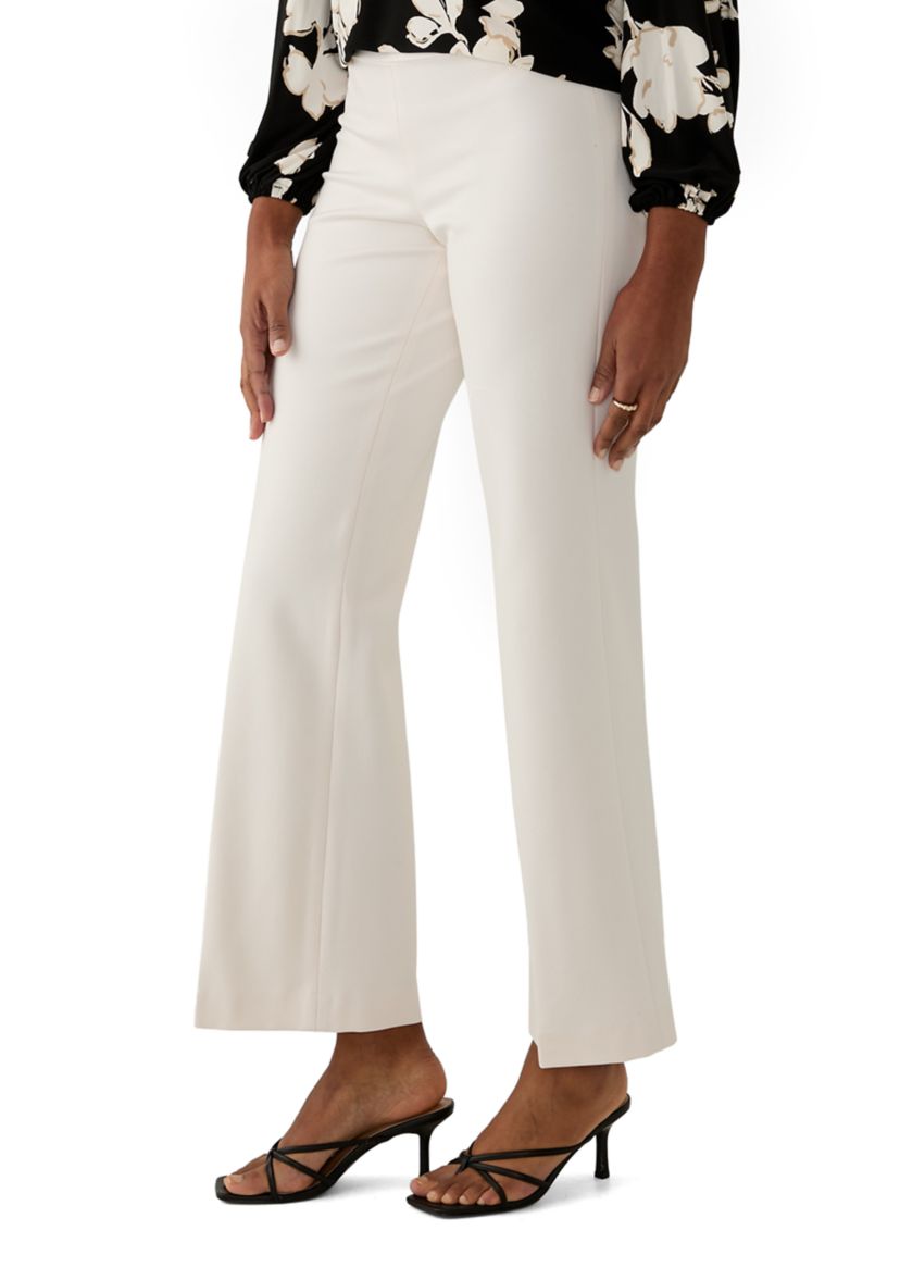 Pull On Wide Leg Pants