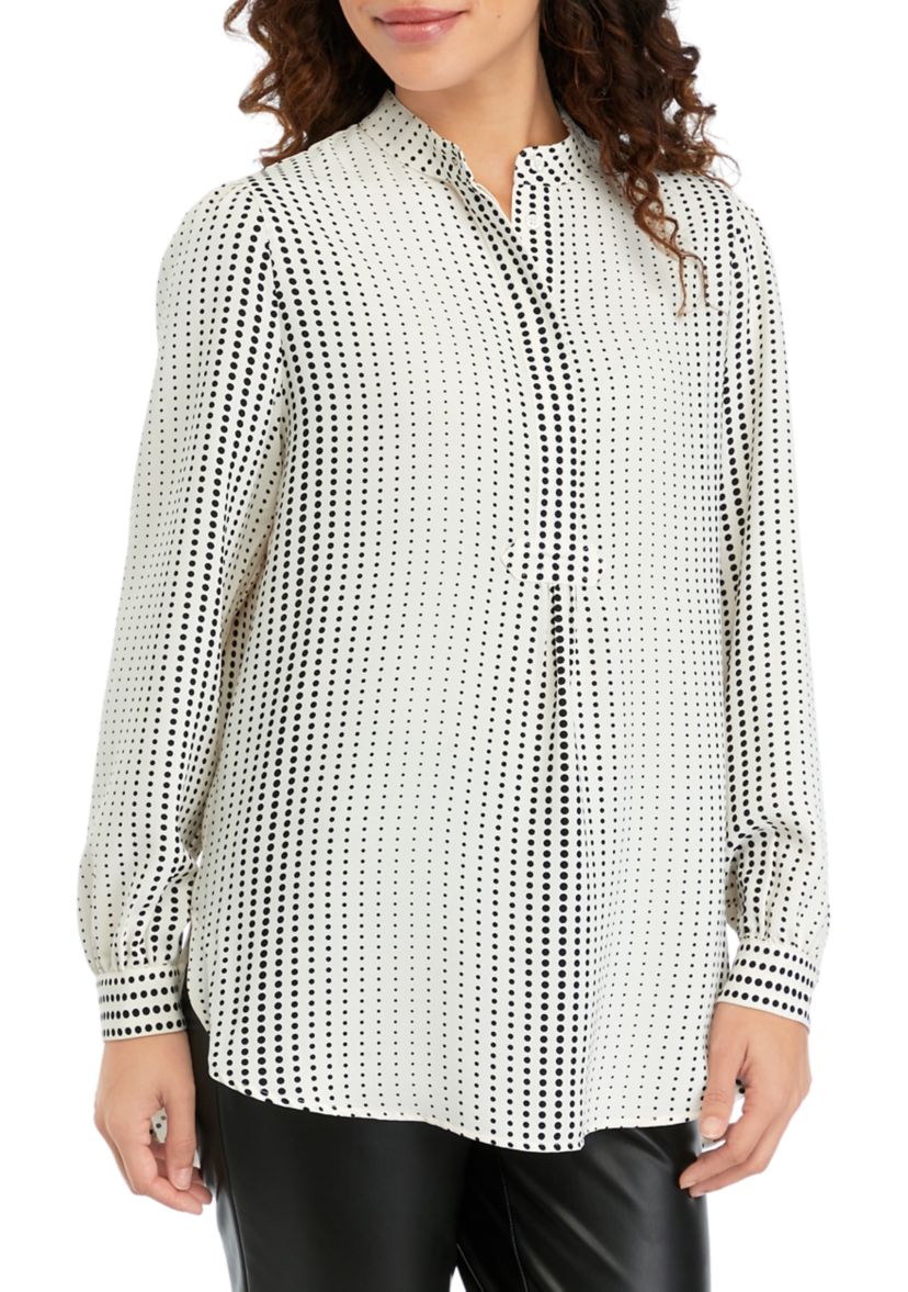 Petite Printed Popover Tunic 