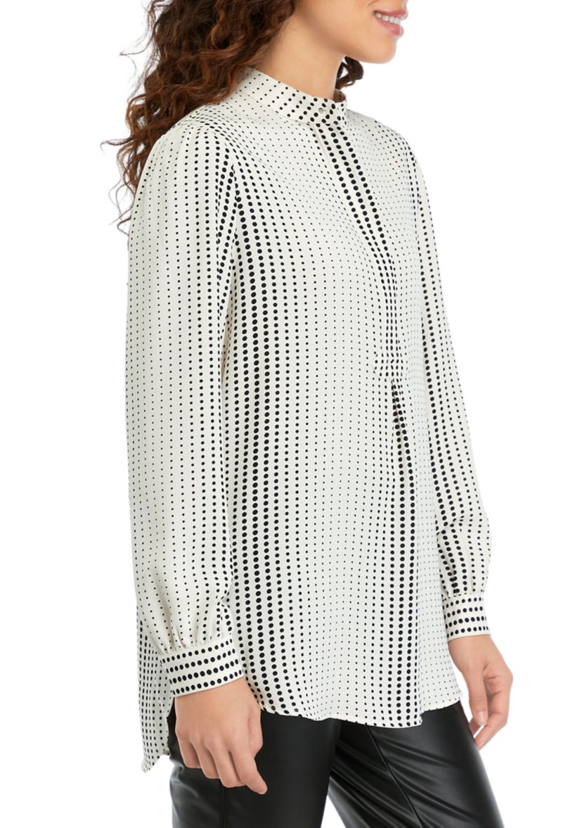 Petite Printed Popover Tunic 