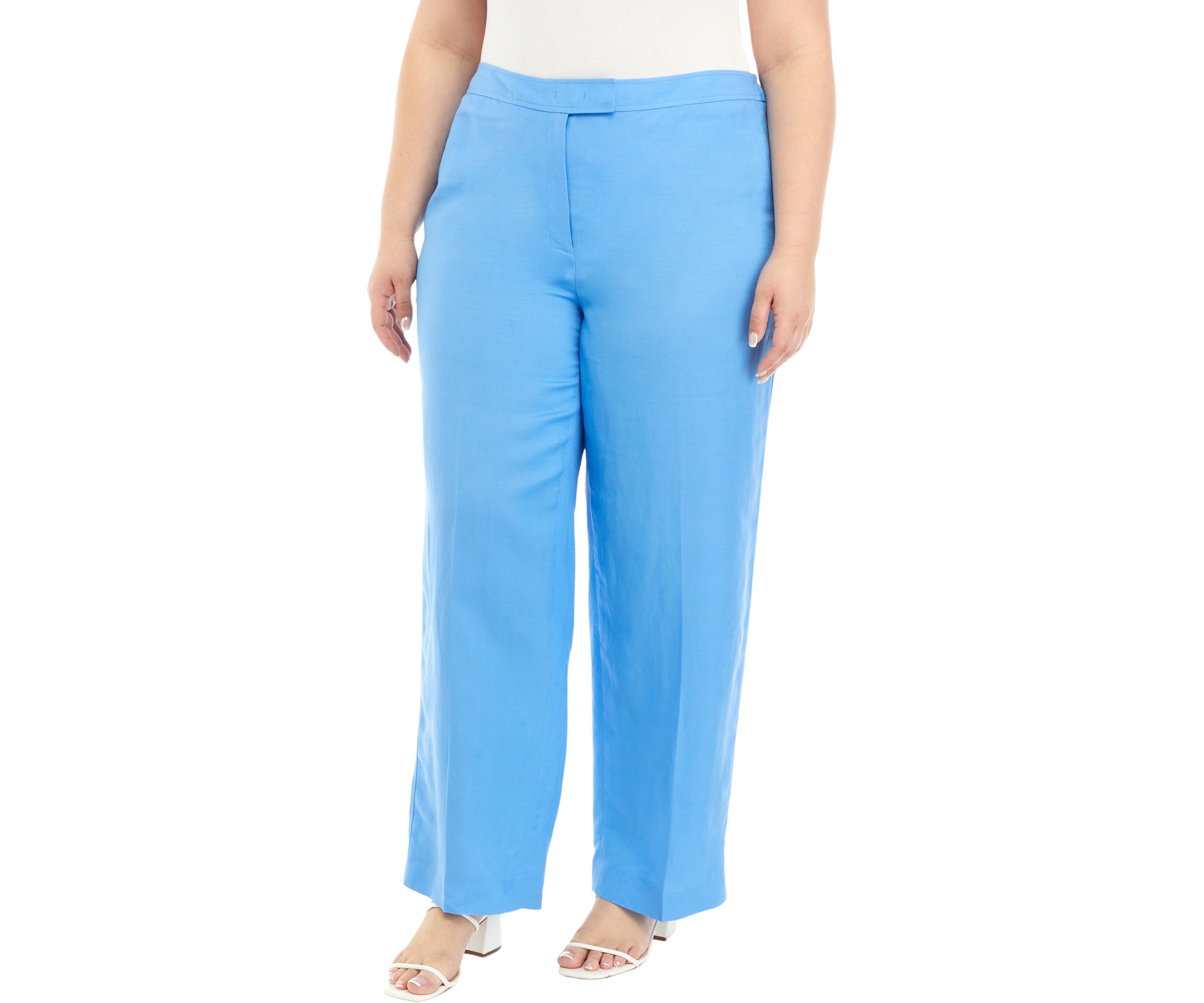 Fly Front Wide Leg Trouser The Jullian Unlined Trousers