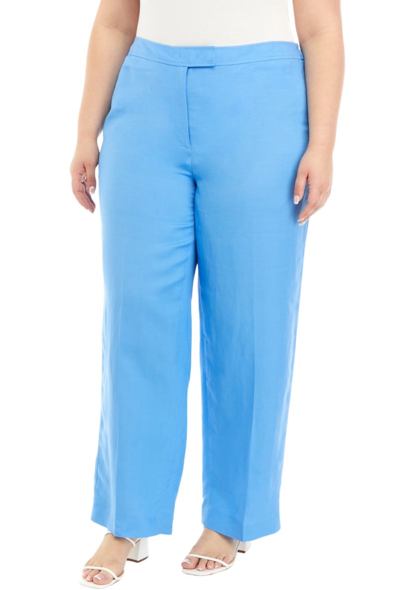 Fly Front Wide Leg Trouser The Jullian Unlined Trousers