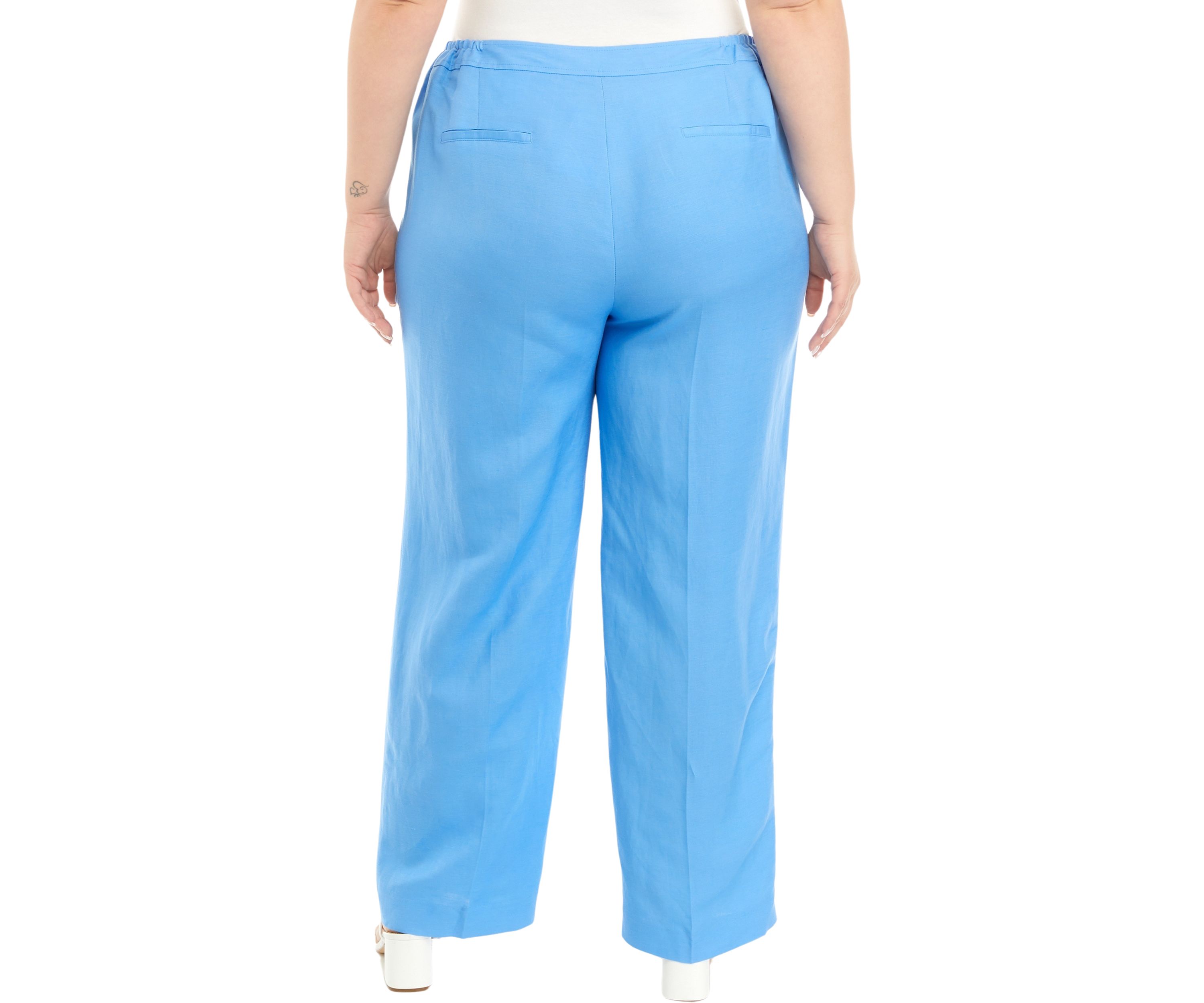 Fly Front Wide Leg Trouser The Jullian Unlined Trousers