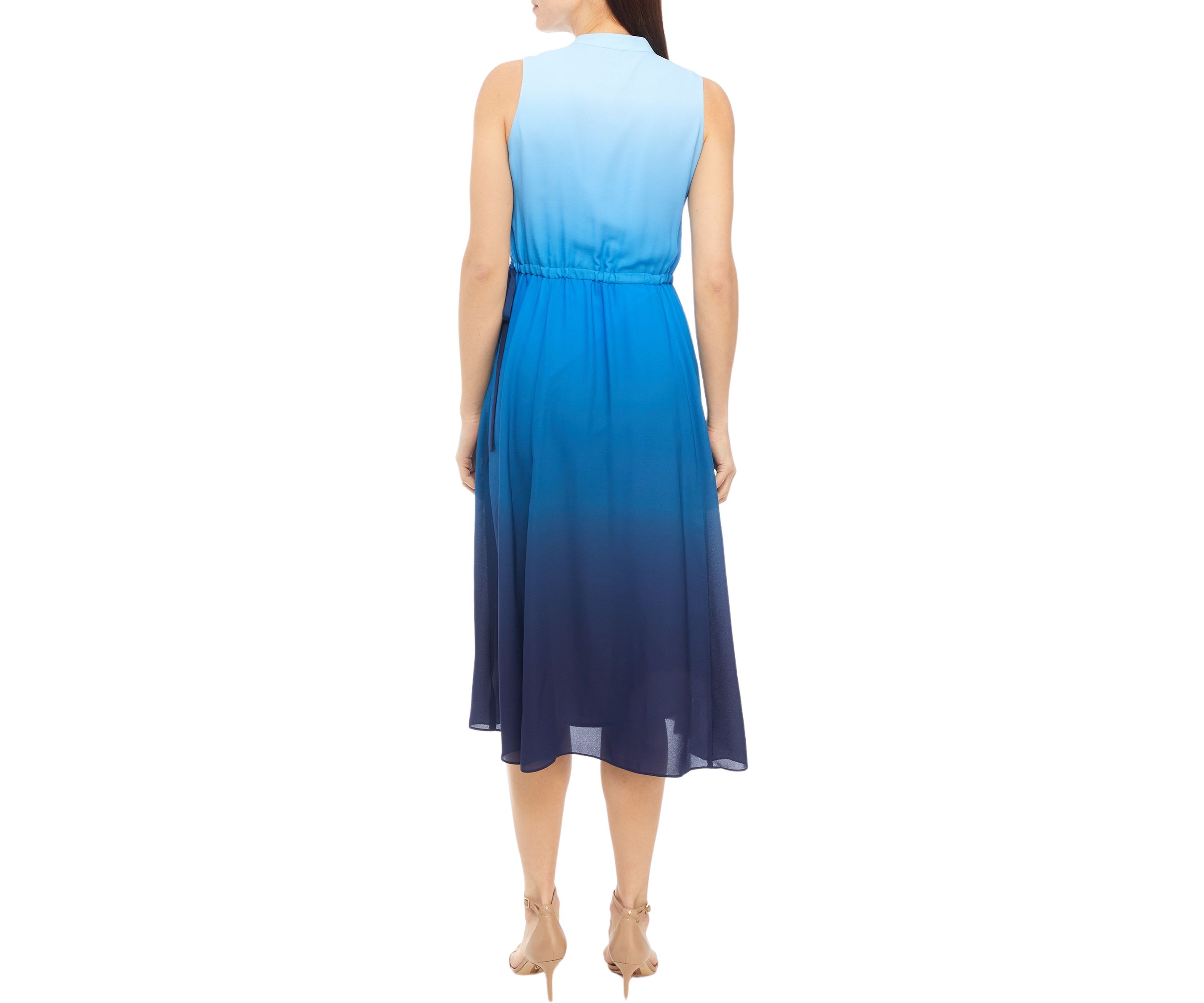 Womens Jenna Drawstring Midi Dress