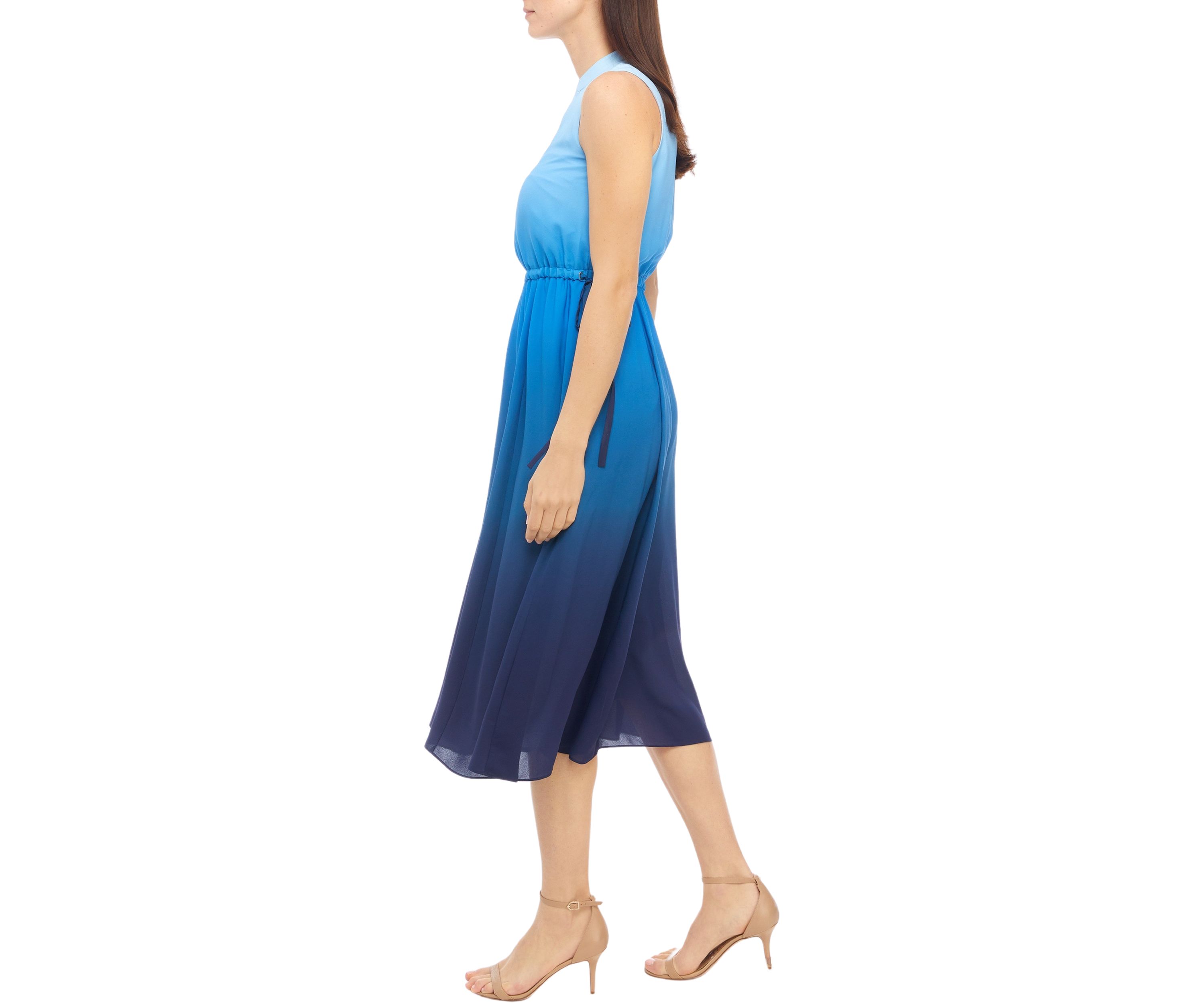 Womens Jenna Drawstring Midi Dress