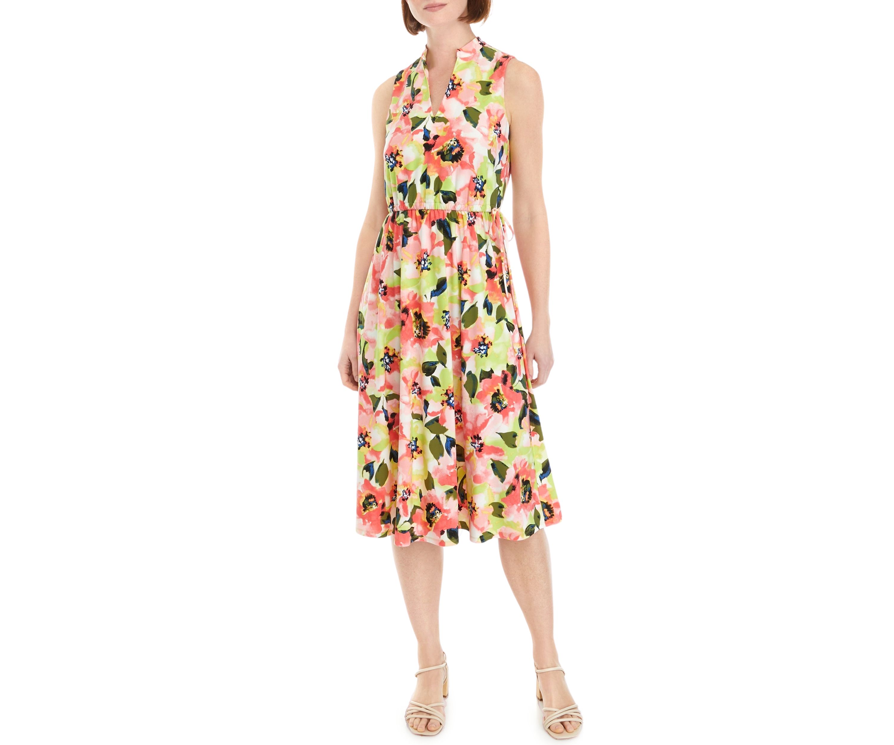 Womens Jenna Drawstring Dress