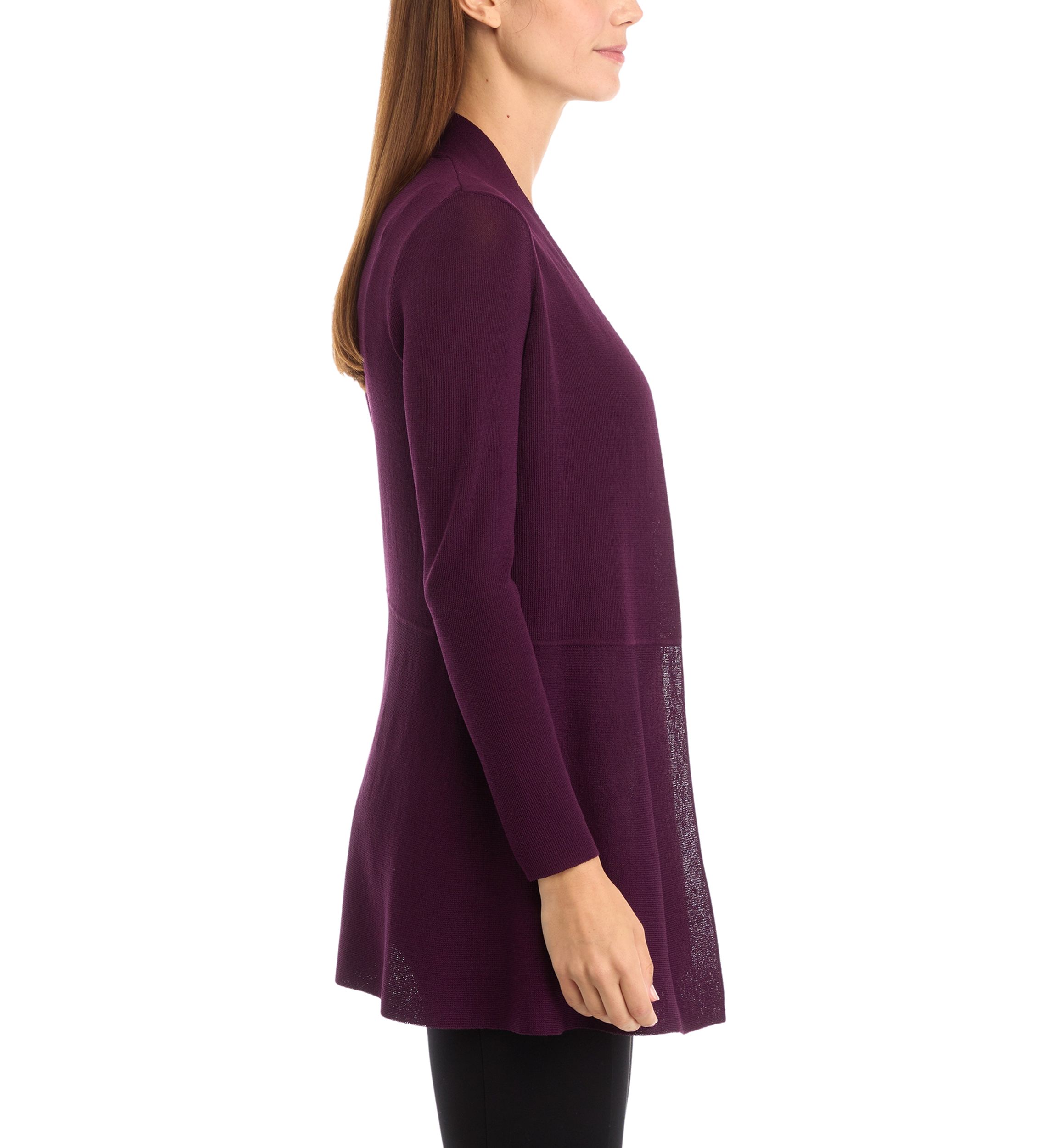 Womens Long Sleeve Monterey Cardigan