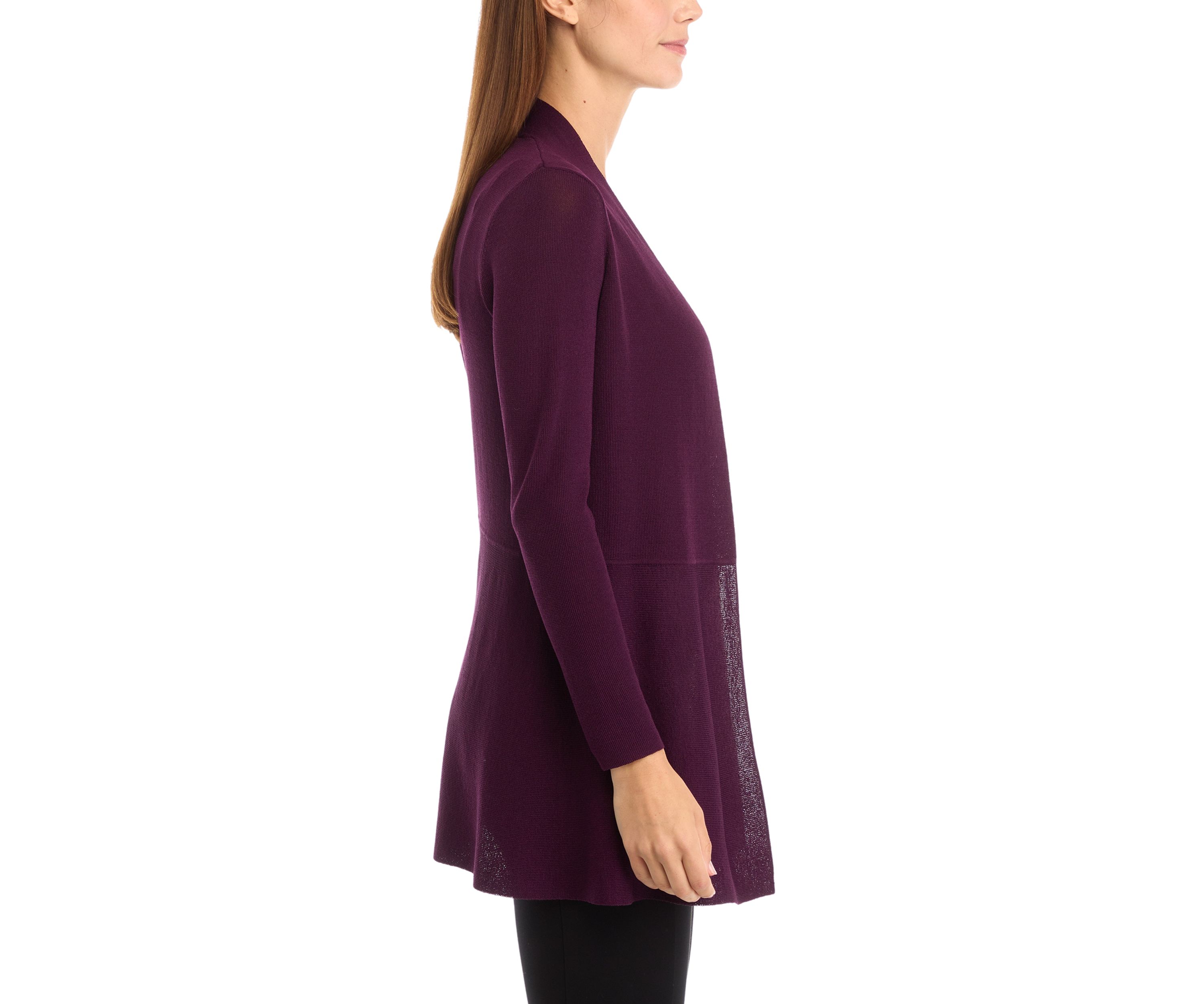 Womens Long Sleeve Monterey Cardigan