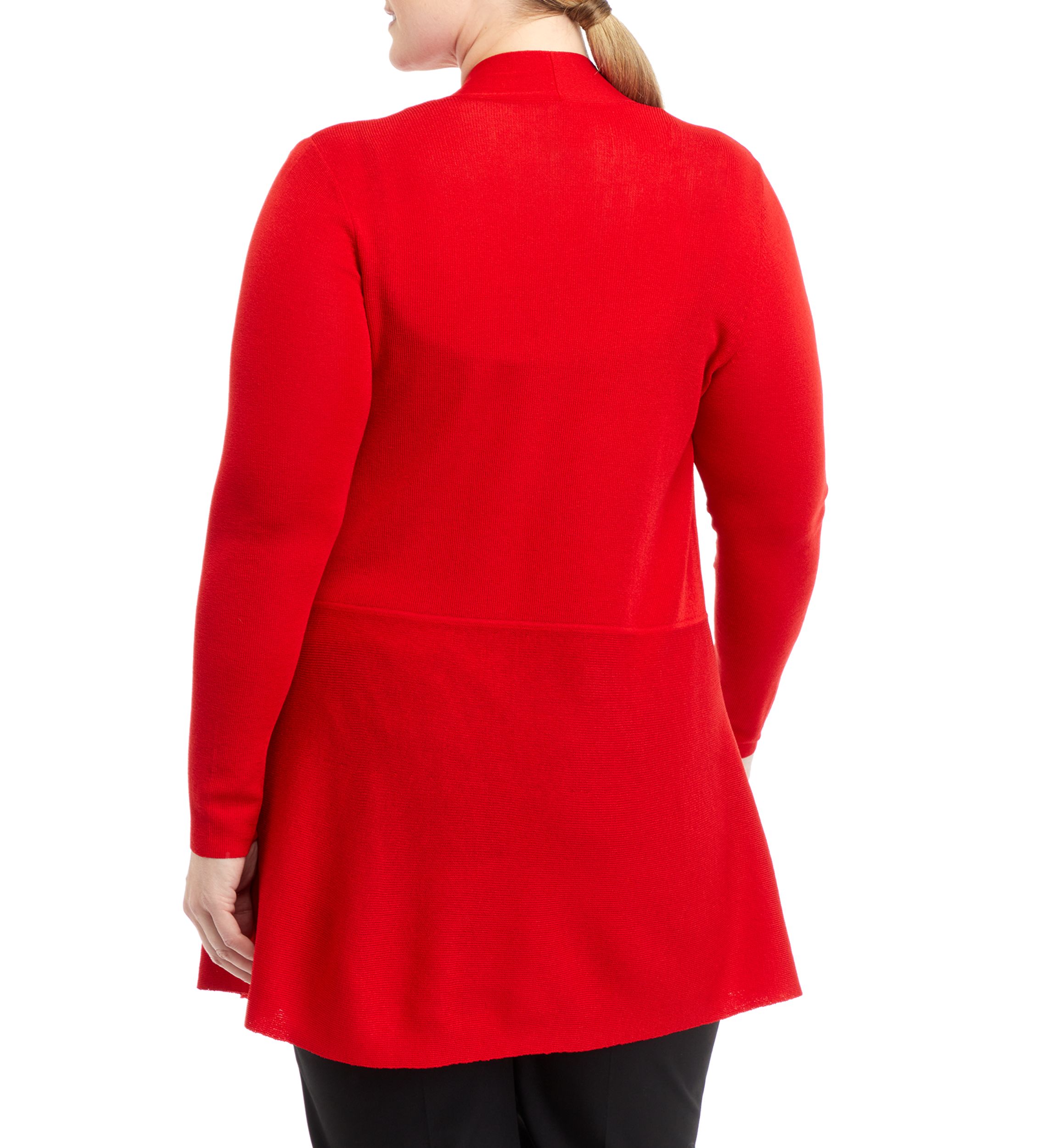 Plus Size Monterey Cardigan