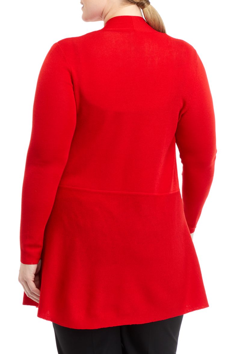 Plus Size Monterey Cardigan