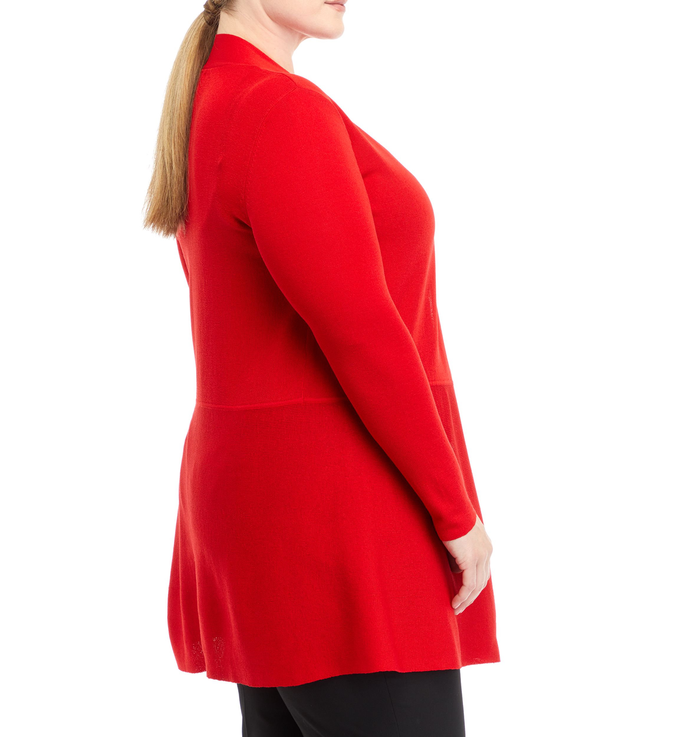 Plus Size Monterey Cardigan