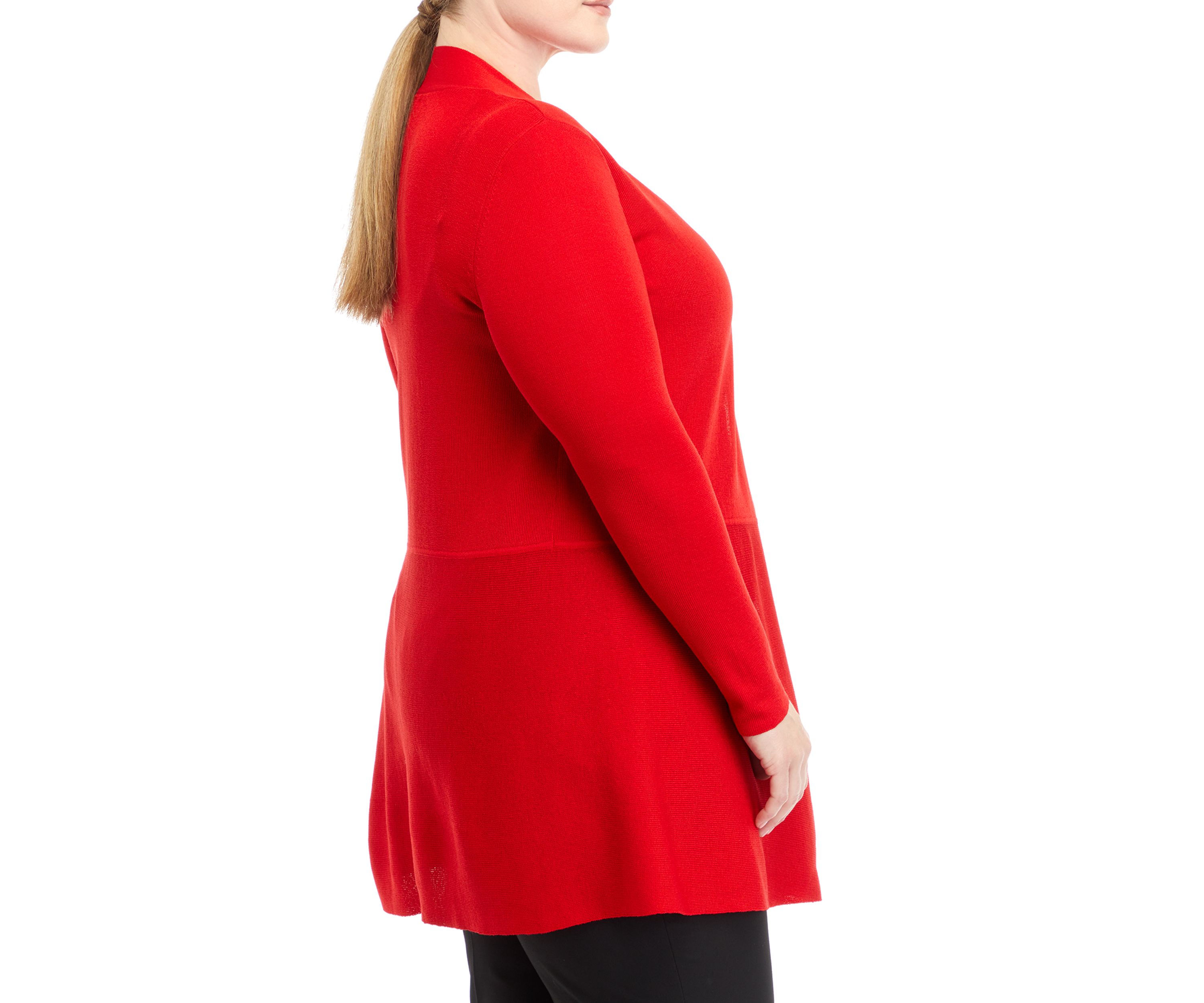 Plus Size Monterey Cardigan