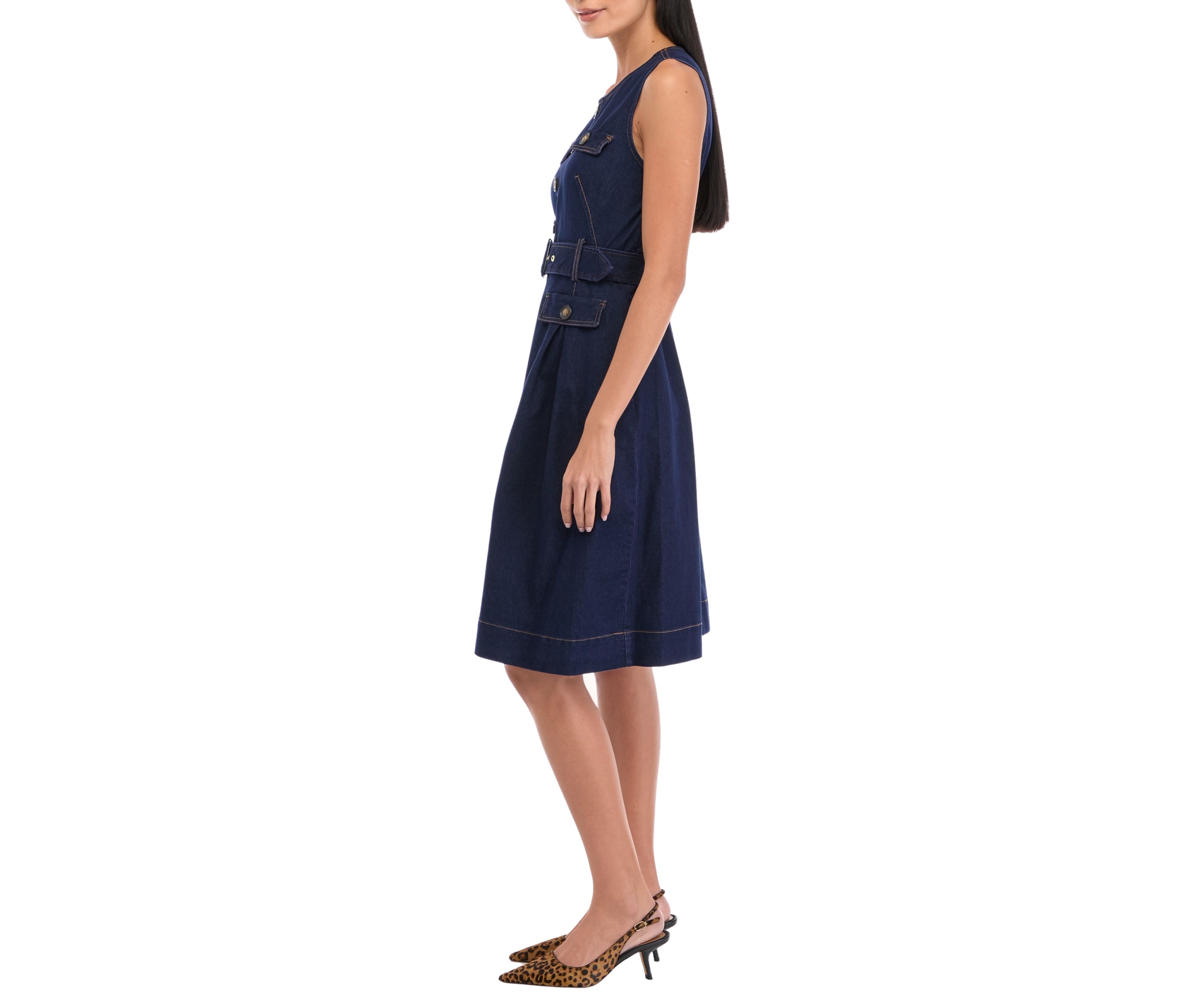 Petite Sleeveless Dress