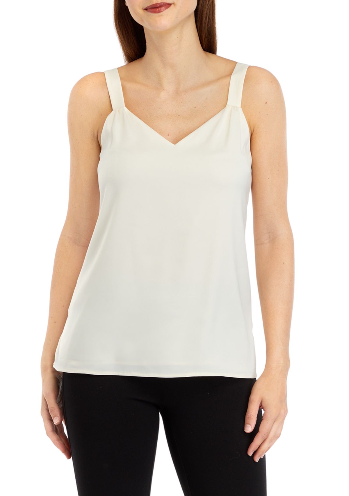 Womens Sleeveless Satin Cami