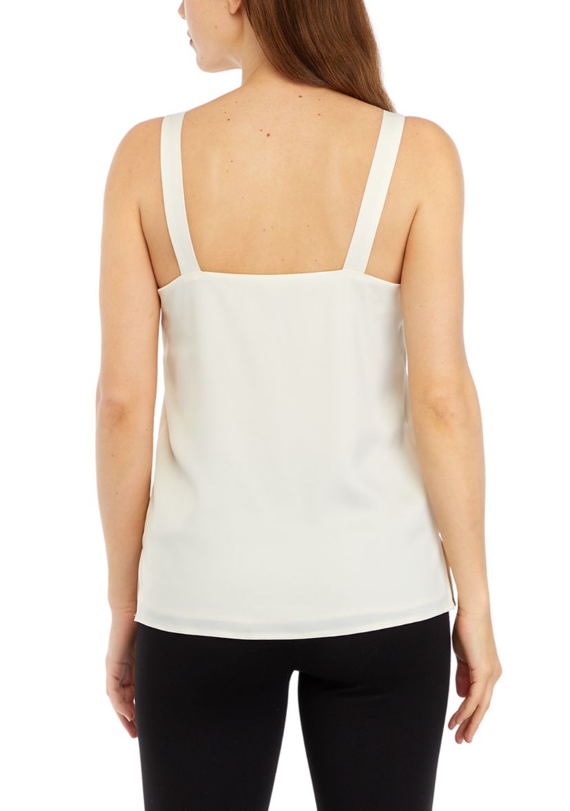 Womens Sleeveless Satin Cami