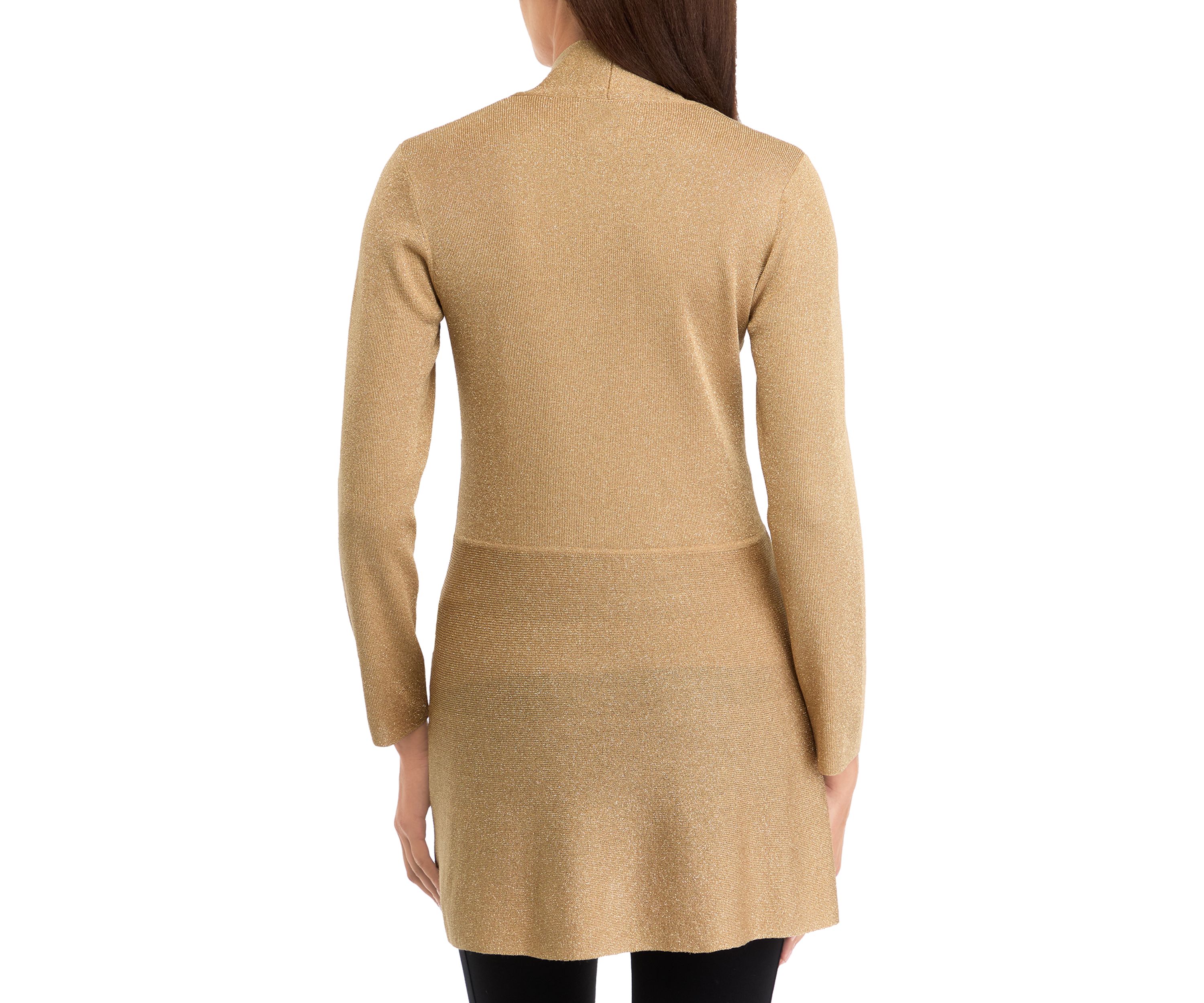 Womens Lurex Monterey Cardigan 