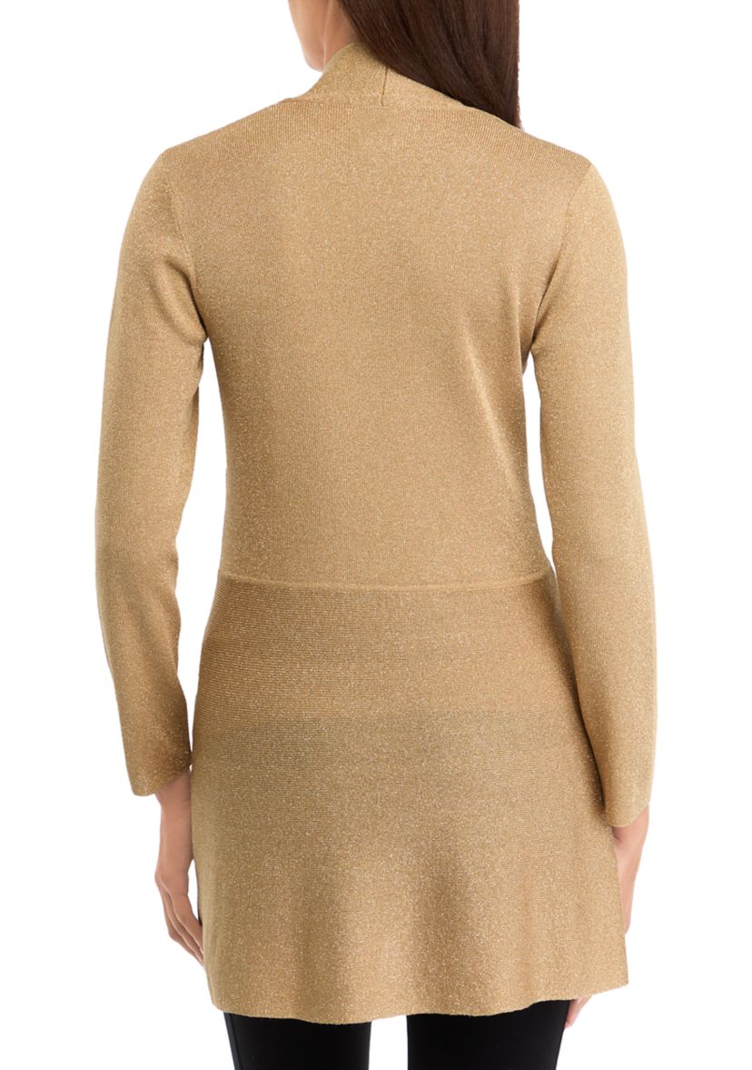 Womens Lurex Monterey Cardigan 